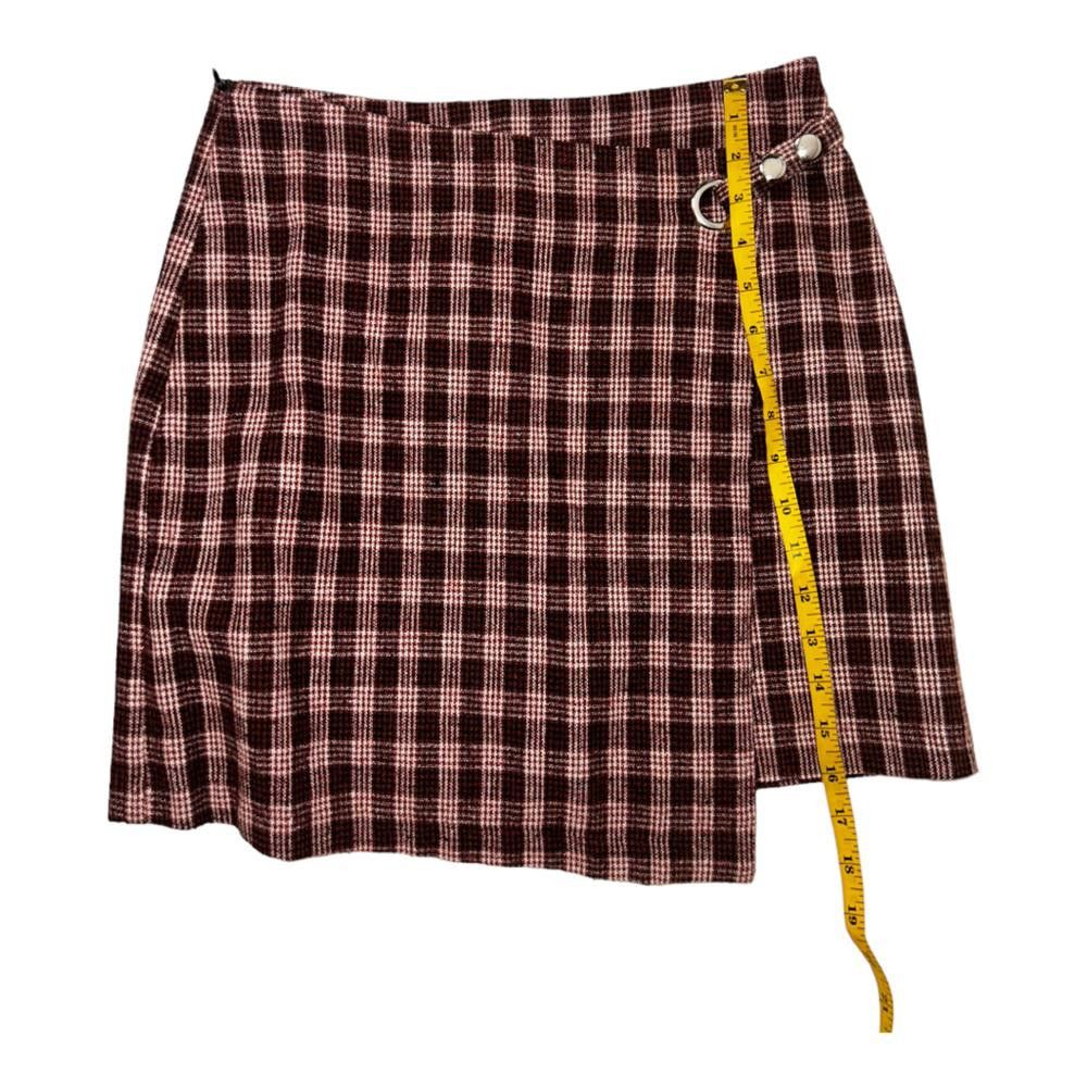 Designer Fransceca’s l NWT Plaid Faux Wrap Mini Skirt Size 14Y Size 24" / US 00 / IT 34 - 5 Thumbnail