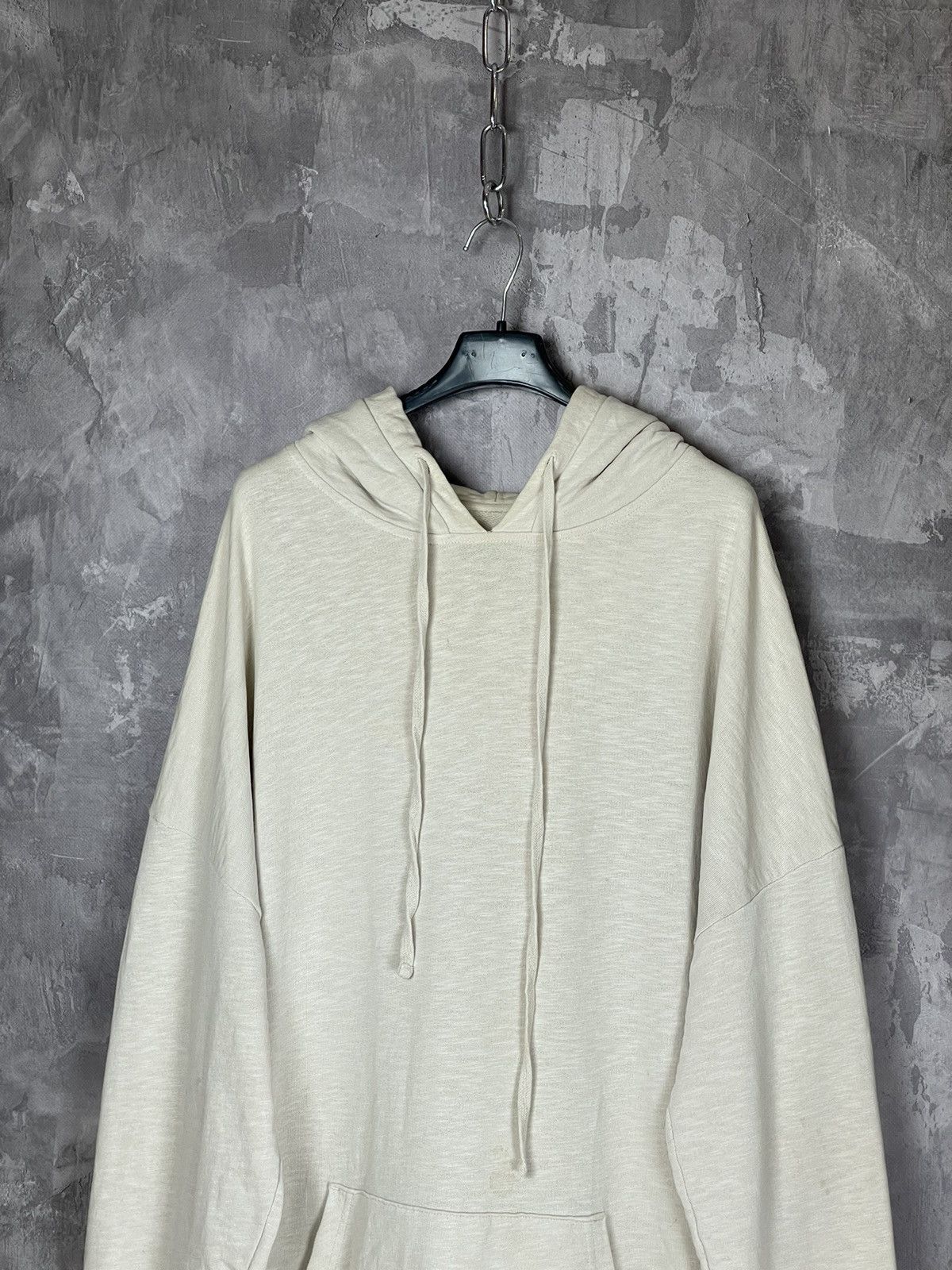 Allsaints Allsaints Oversized Fit Sand/Beige Avant Garde Y2K Hoodie Size US L / EU 52-54 / 3 - 2 Thumbnail