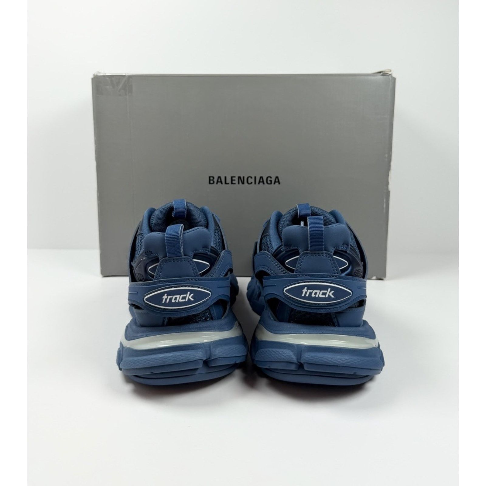 Balenciaga Size 41EU/8US - Balenciaga Track Blue LED NEW! Size US 8 / EU 41 - 4 Thumbnail