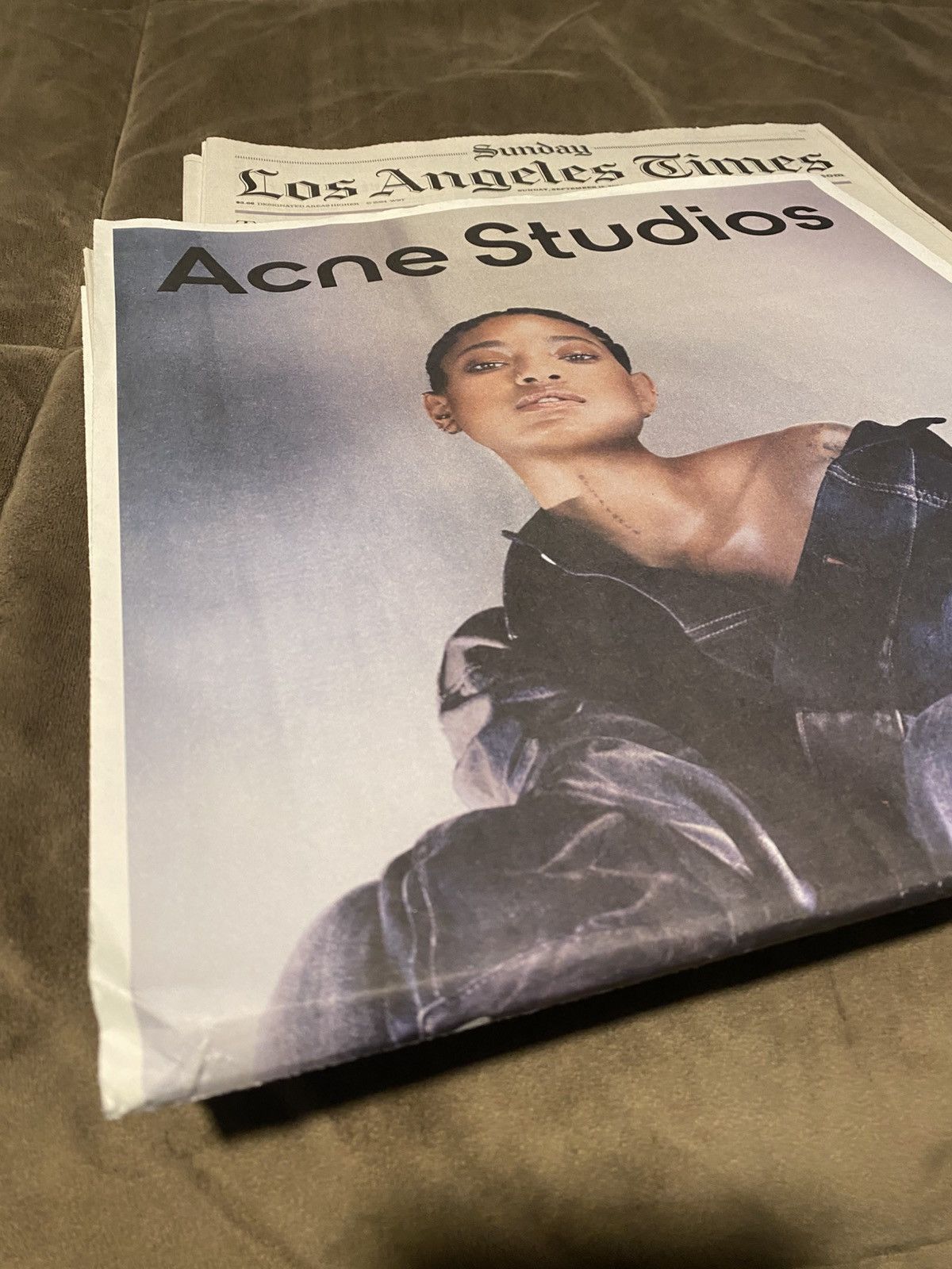 Acne Studios ACNE STUDIOS LA TIMES NEWSPAPER Size ONE SIZE - 11 Thumbnail