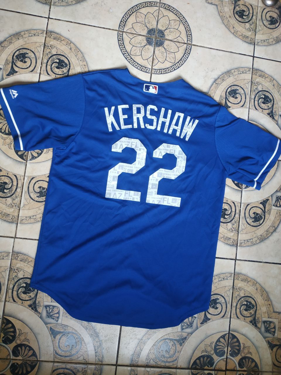 Majestic Majestic Clayton Kershaw Dodgers 2018 Blue Spring Jersey M Size US M / EU 48-50 / 2 - 3 Thumbnail