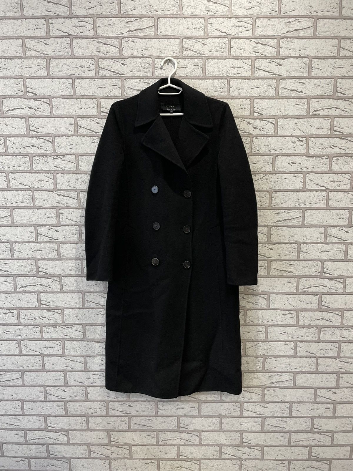 Gucci Vintage Gucci Wool Coat Jacket Trench Handmade Made In Italy Size M / US 6-8 / IT 42-44 - 1 Thumbnail