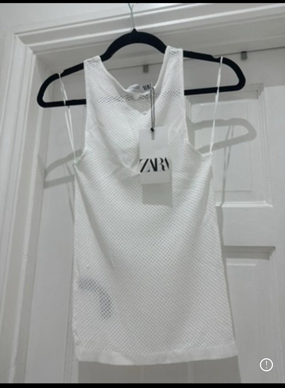 Zara ZARA Stretchy Vest See Through Size M Size M / US 6-8 / IT 42-44 - 2 Thumbnail