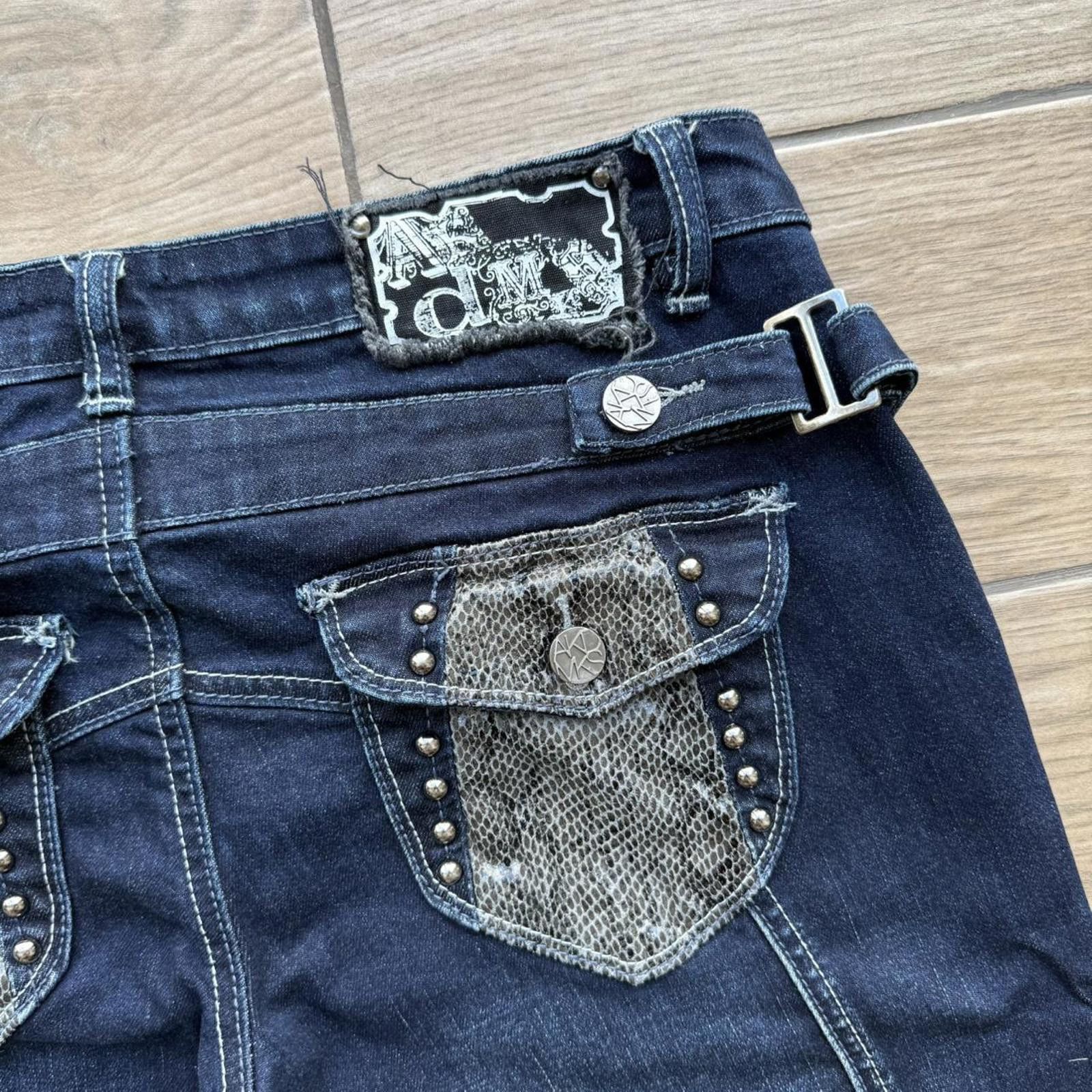 Akademiks Y2K Akademiks Denim Straight Jeans Akdmks Size 34" / US 12 / IT 48 - 4 Thumbnail