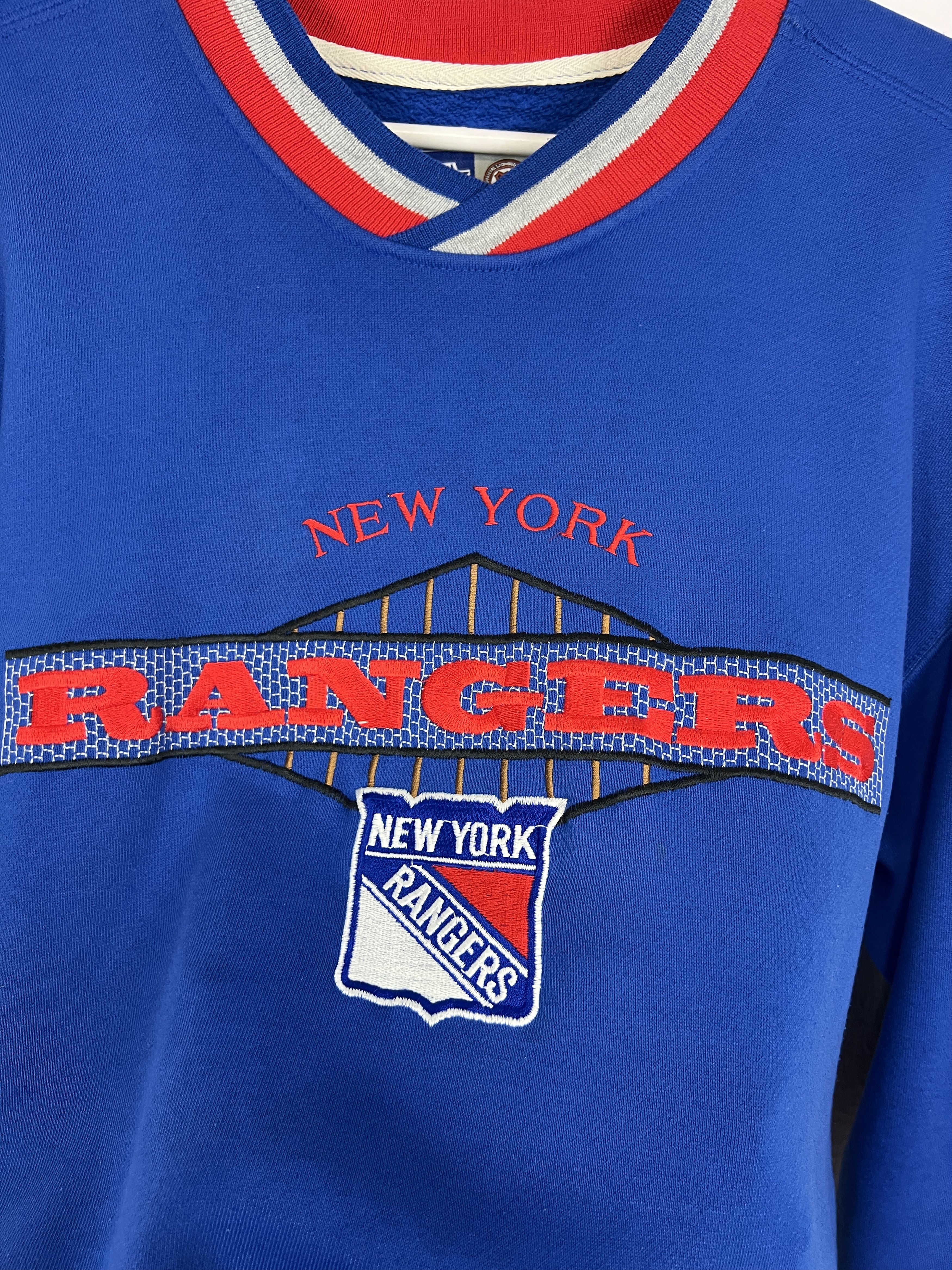 Starter Vintage Starter New York Rangers NHL Sweatshirt Size US L / EU 52-54 / 3 - 5 Thumbnail