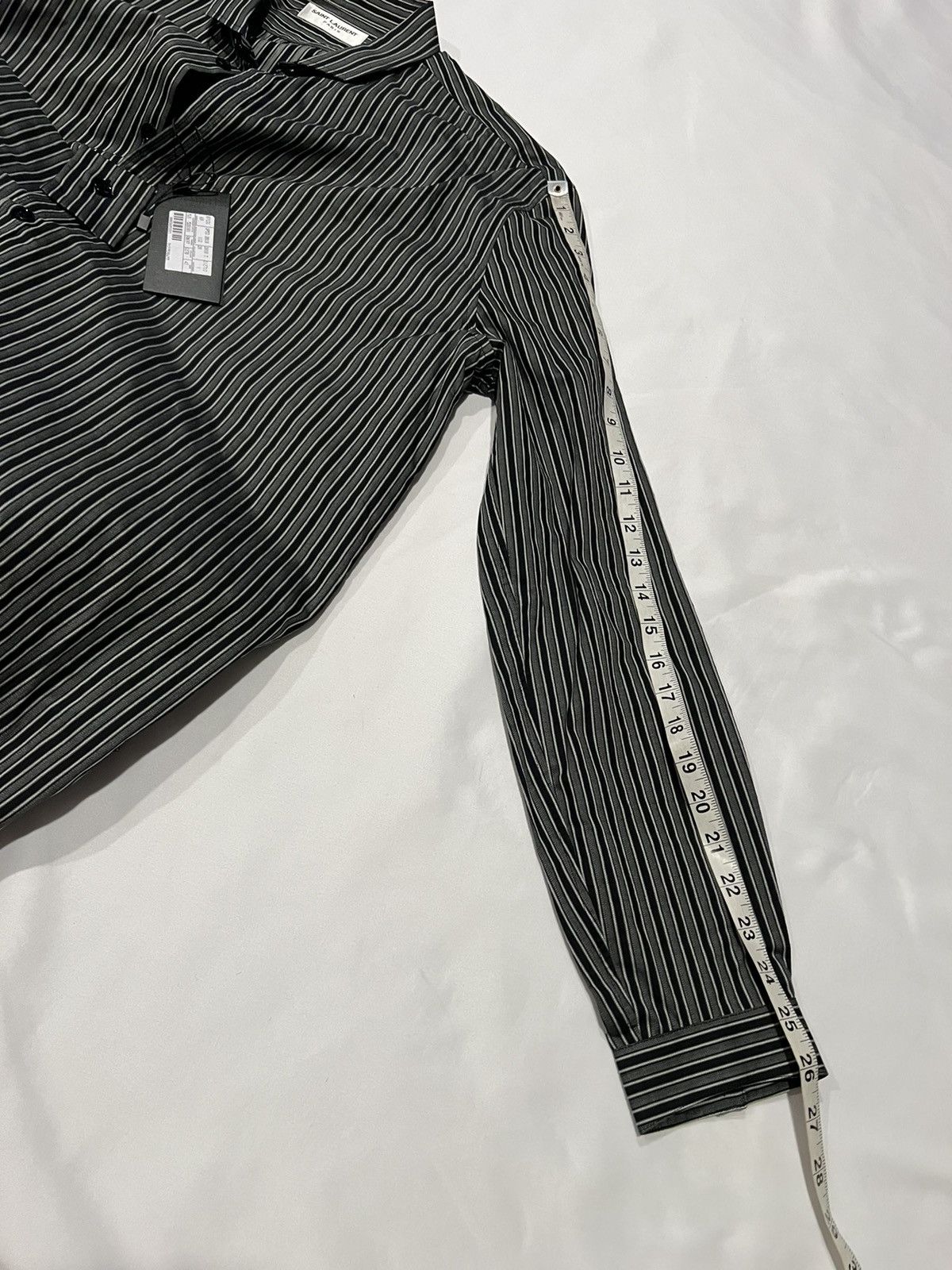 Saint Laurent Paris Saint Laurent men’s cotton shirt.42/16.5. $890 Size US XL / EU 56 / 4 - 5 Thumbnail