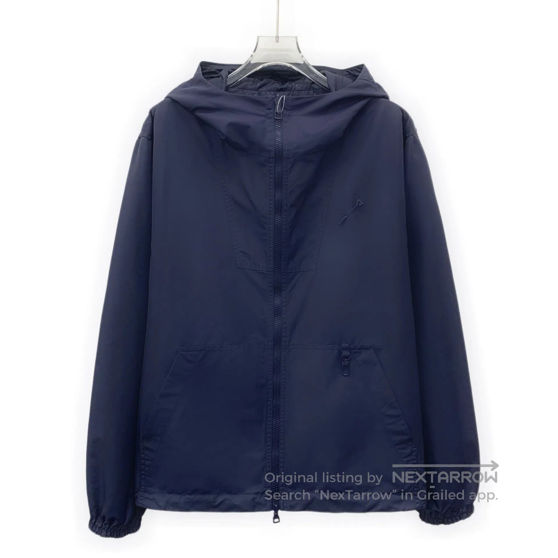 Louis Vuitton Louis Vuitton Navy Blue Logo Subtle Pattern Full Print Hoo Size US M / EU 48-50 / 2 - 3 Thumbnail