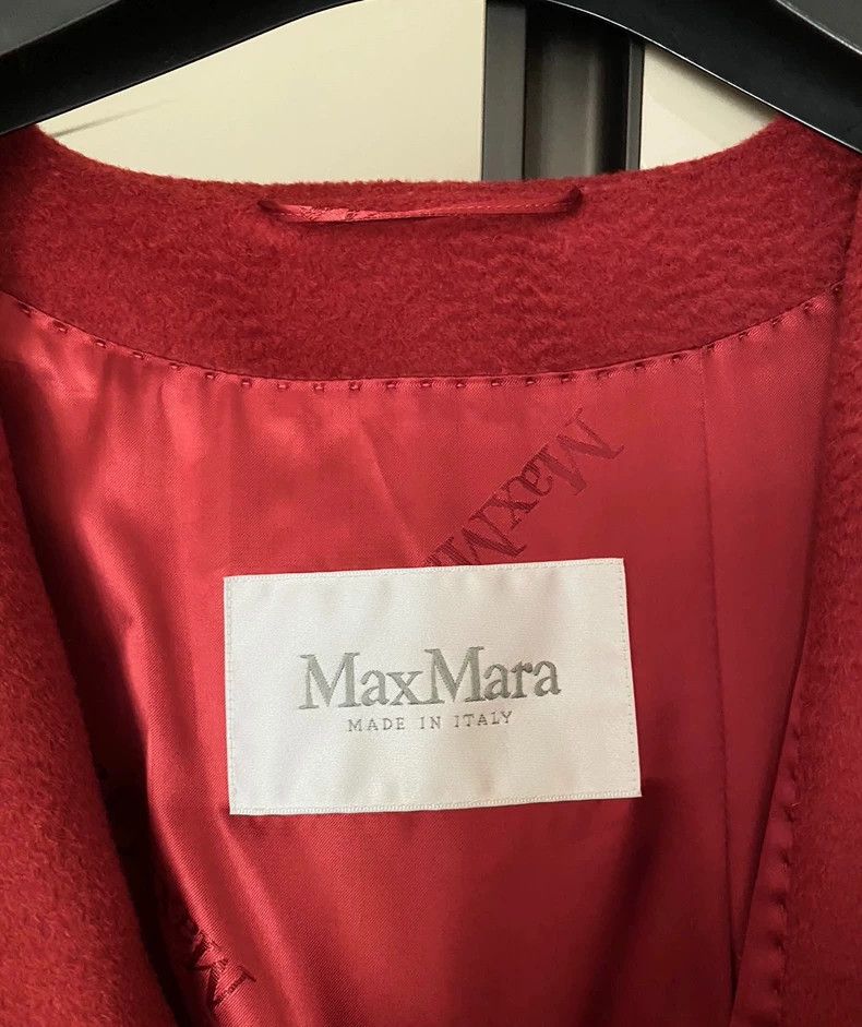 Max Mara Max Mara Classic red bathrobe coat Size M / US 6-8 / IT 42-44 - 6 Thumbnail