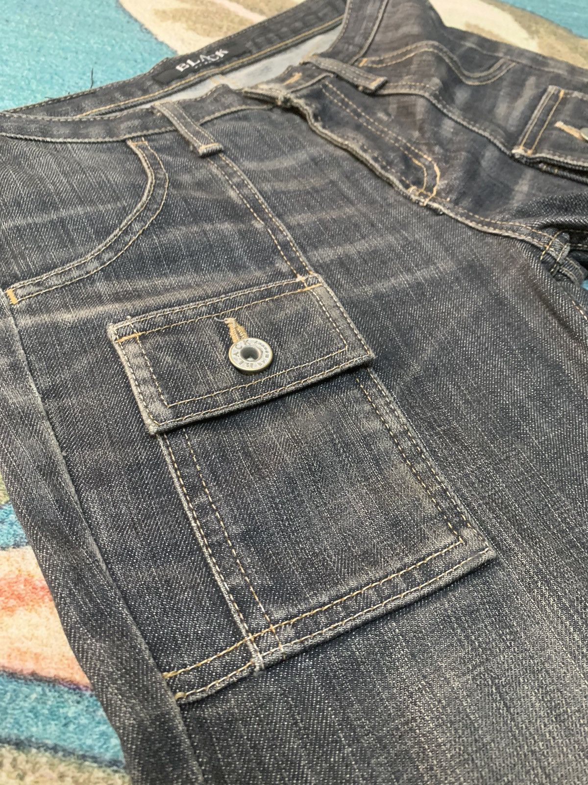 Black Label 🔥 Flared jeans X black label by moussy Size US 29 - 4 Thumbnail