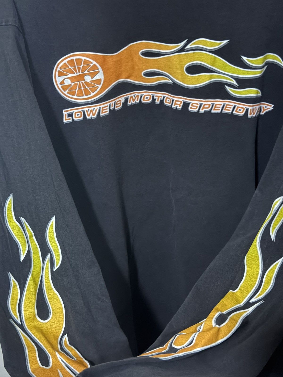 Other Vintage 00s Lowe’s Motor Speedway Harley Flame L/S Shirt Size US L / EU 52-54 / 3 - 5 Thumbnail