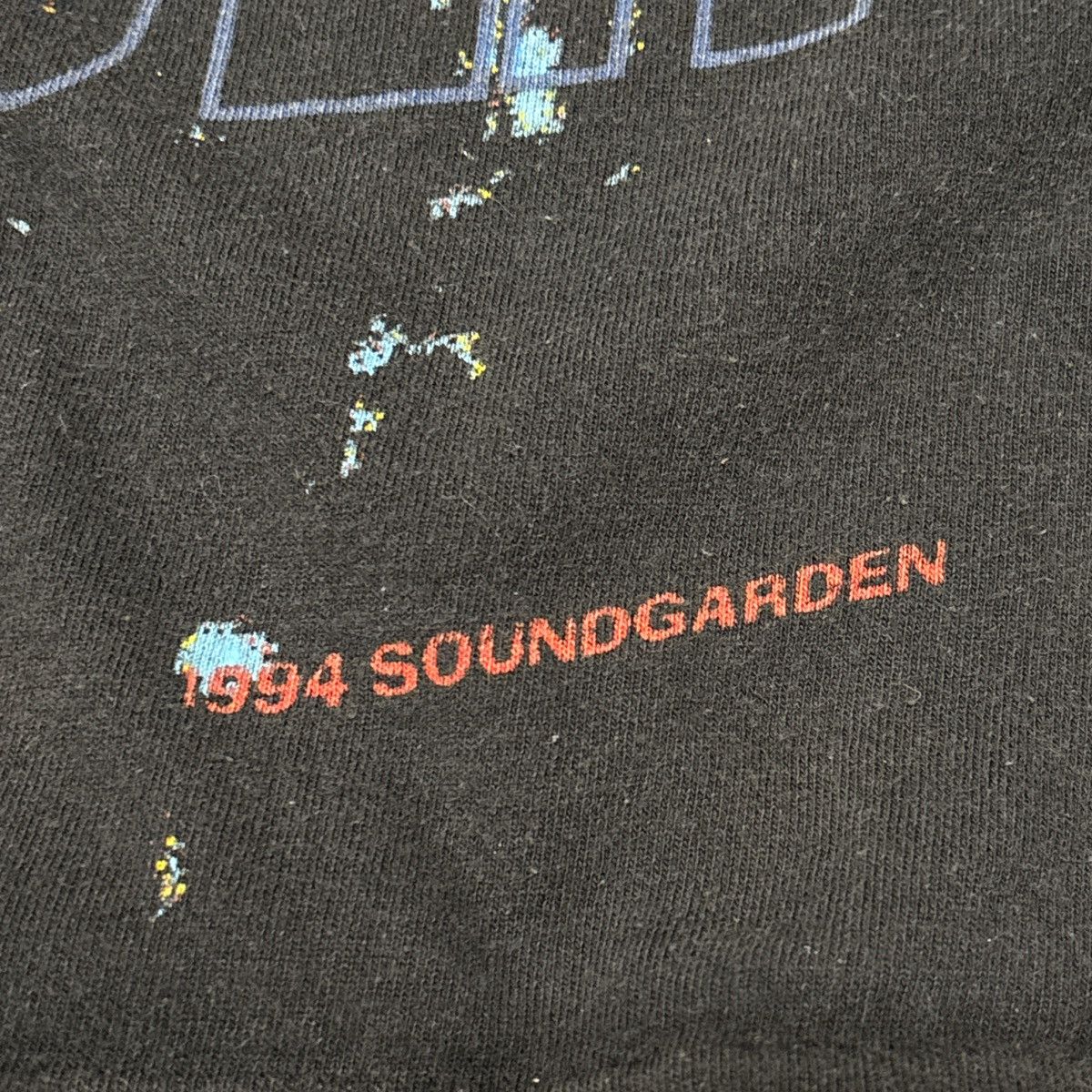 Band Tees Rare Soundgarden Black Hole Sun 1994 All Over Print T Shirt Size US XL / EU 56 / 4 - 3 Thumbnail