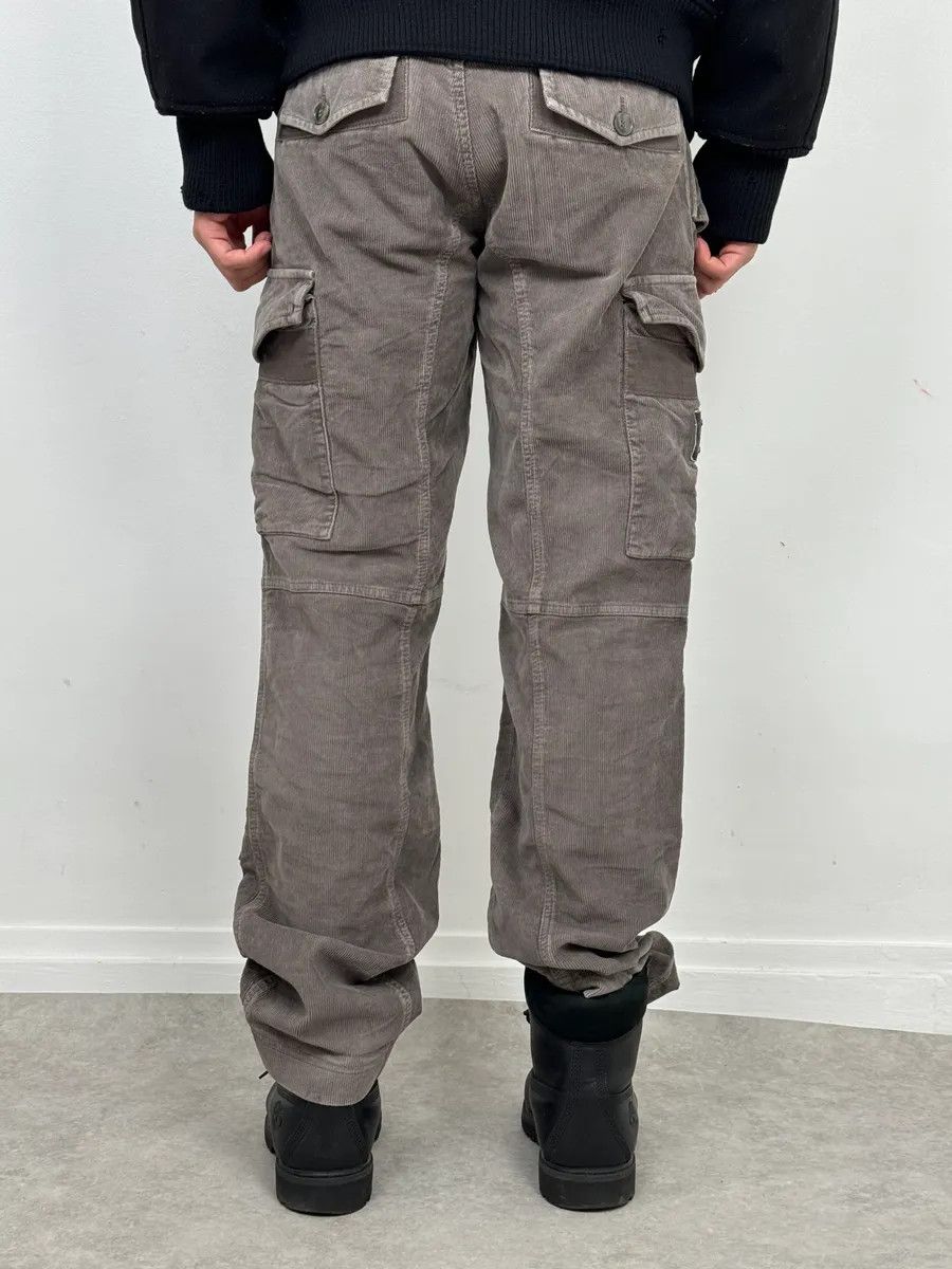 Dolce & Gabbana Dolce & Gabbana Grey Multipockets Cargo Pants Size US 31 - 3 Thumbnail