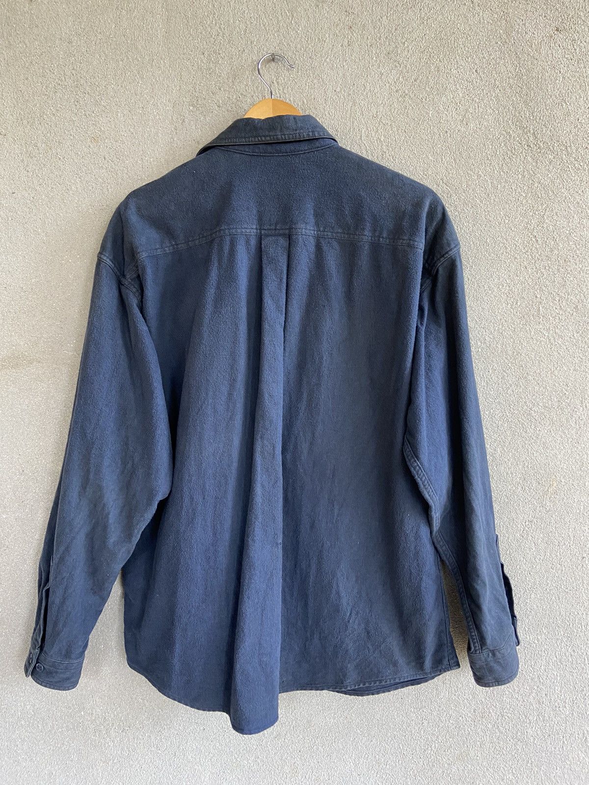 L.L. Bean Vintage L L BEAN Chamois shirt Size US L / EU 52-54 / 3 - 2 Thumbnail