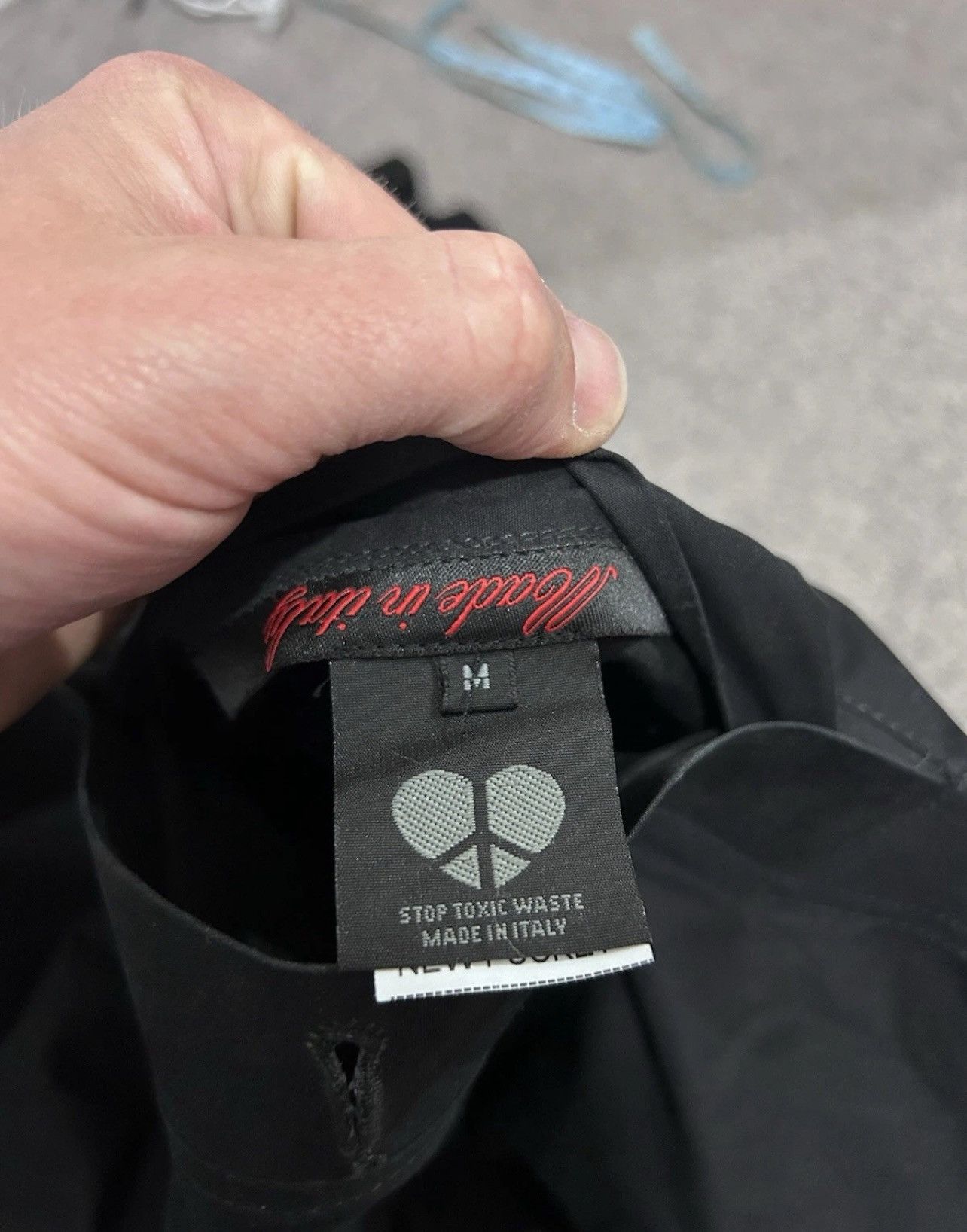 Griffin Griffin Reversible Camo Black And Beige Coat. Size Medium Size US M / EU 48-50 / 2 - 6 Thumbnail