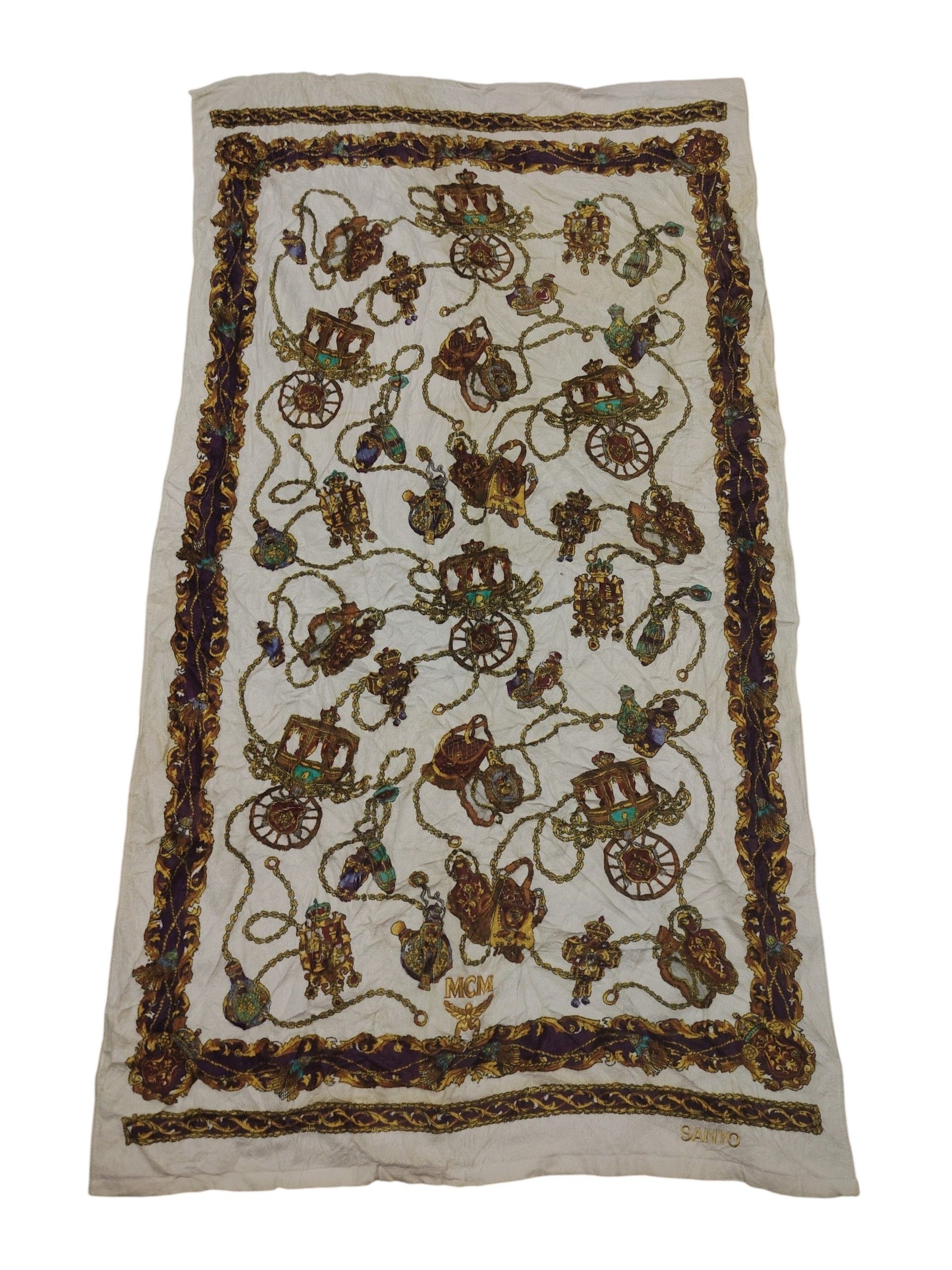 MCM Vtg Japanese MCM towel rare design Size ONE SIZE - 1 Thumbnail