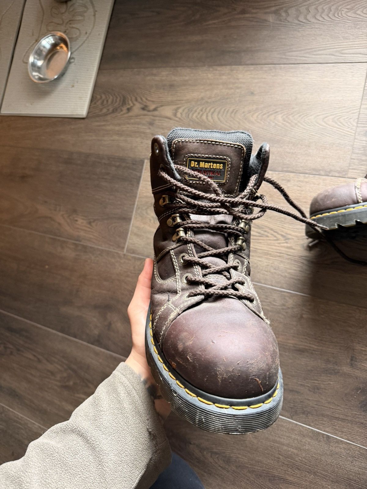 Dr. Martens Vintage 90s Dr.Martens Leather Boots Size US 11 / EU 44 - 4 Thumbnail