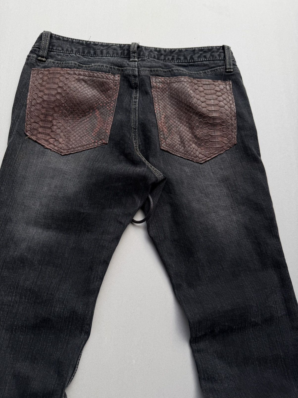 Japanese Brand Oririn lace up flare jeans Size US 27 - 5 Thumbnail
