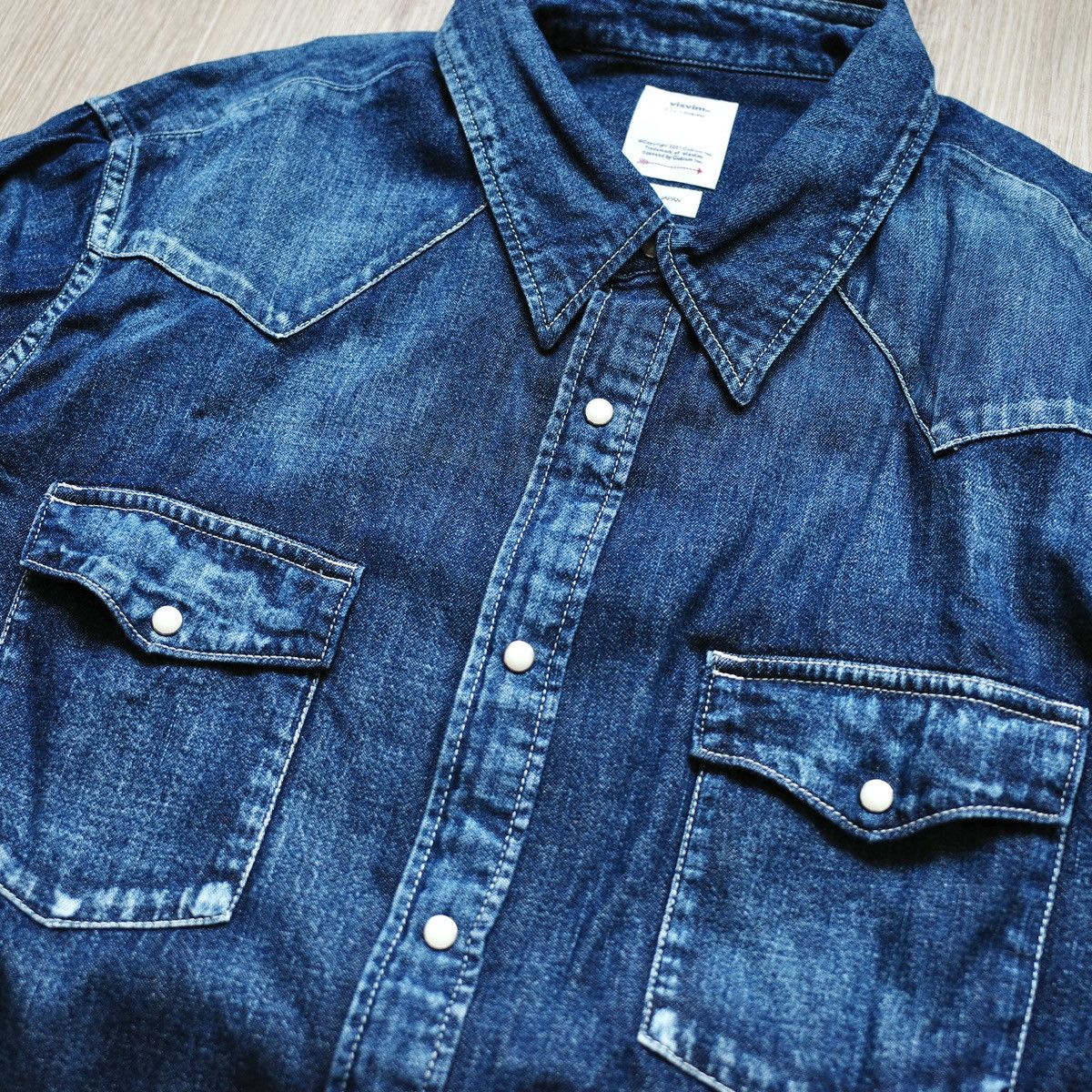 Visvim SOCIAL SCULPTURE SHIRT DMGD Size US L / EU 52-54 / 3 - 2 Thumbnail