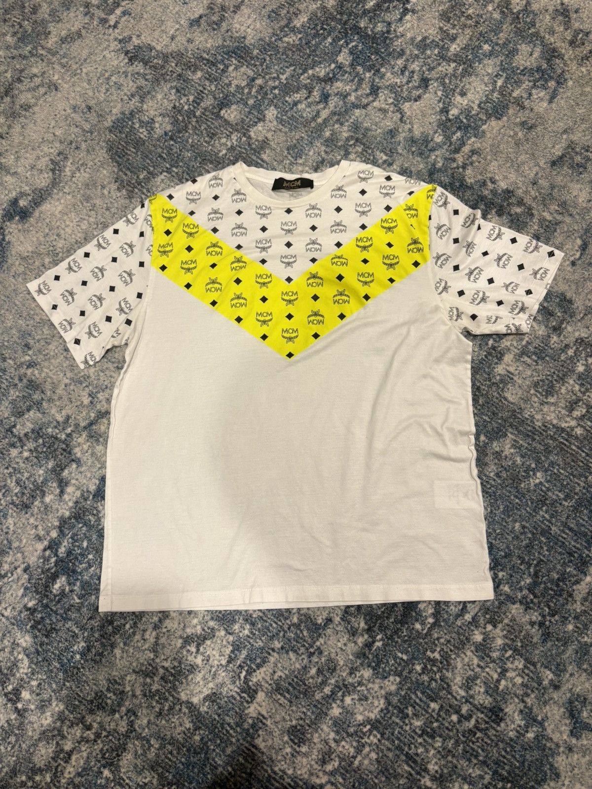MCM MCM monogram print T-shirt SZ : M Size US M / EU 48-50 / 2 - 1 Thumbnail