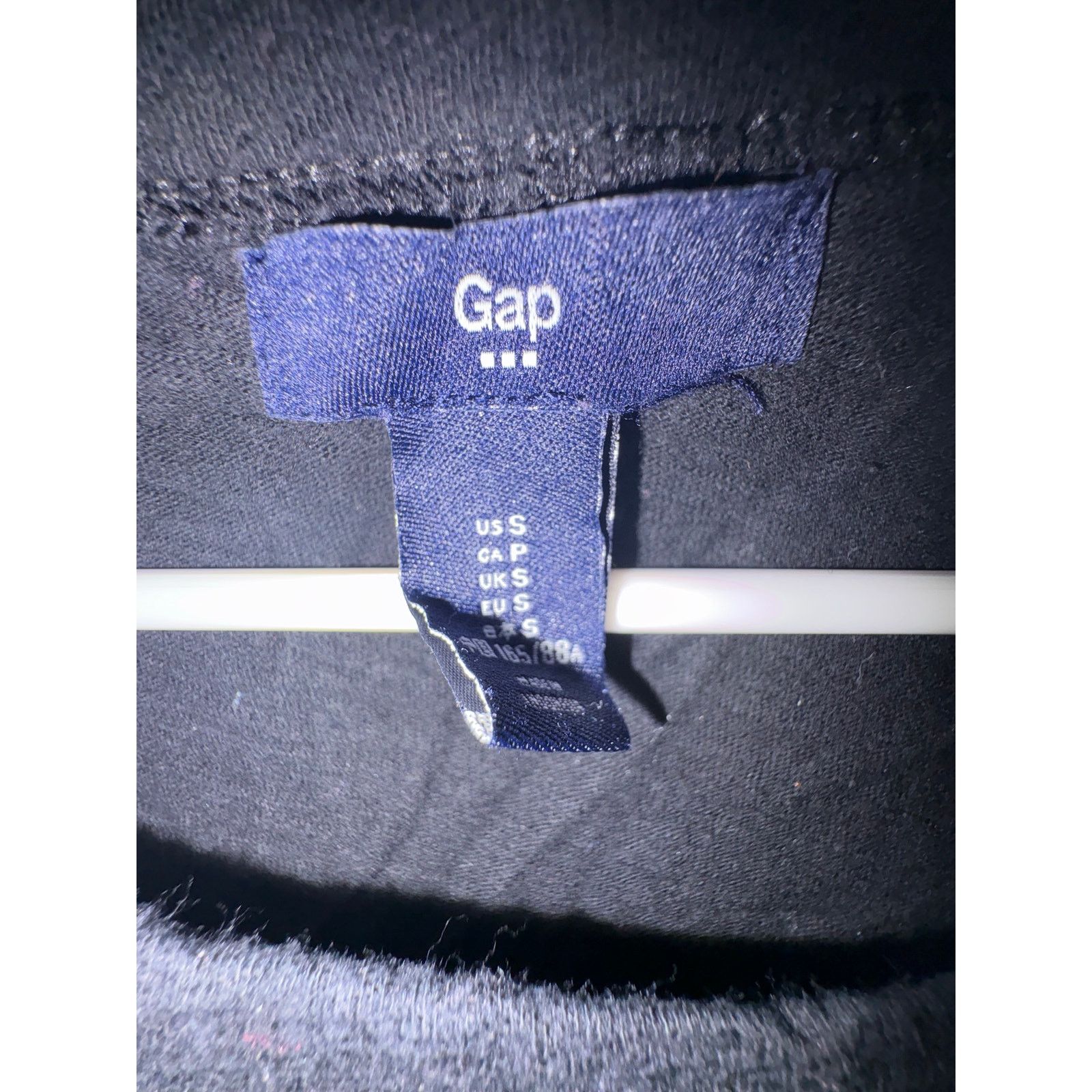 Gap Gap Women’s Black Long Sleeve Scoop Neck Top Size Small Size S / US 4 / IT 40 - 4 Thumbnail