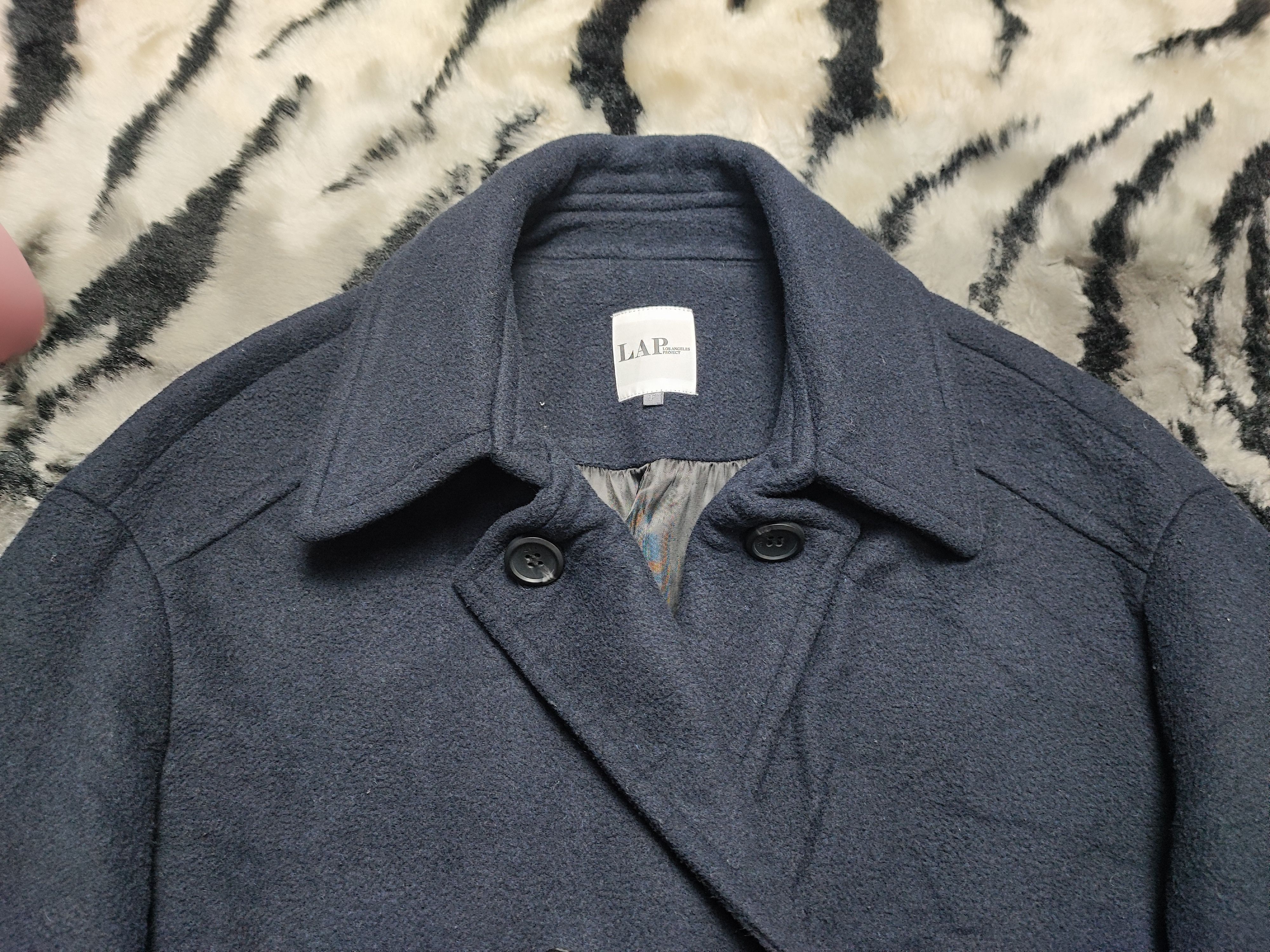 Designer Wool Jacket Inspired Issey Miyake Size US M / EU 48-50 / 2 - 6 Thumbnail