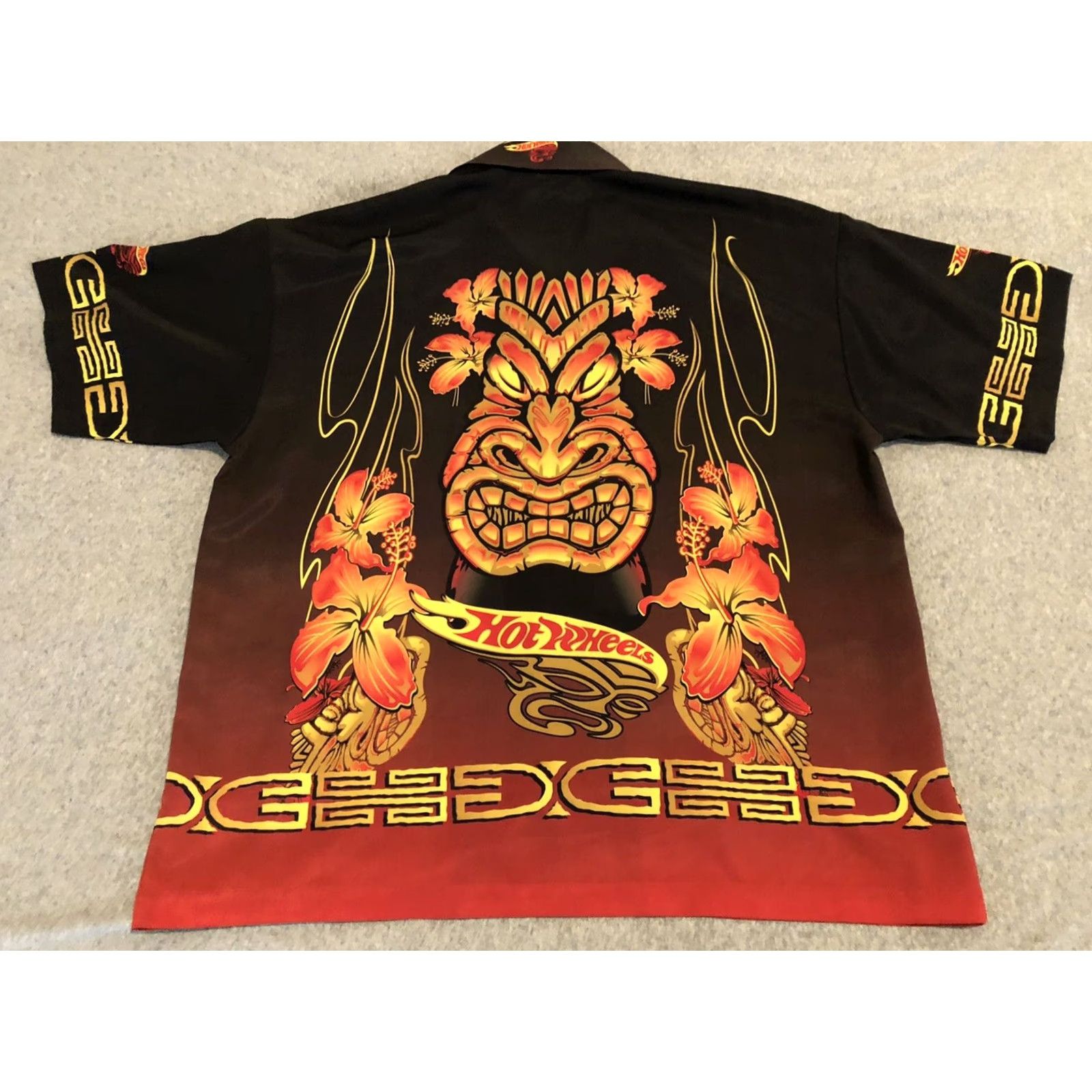 Vintage RARE BC Ethic Hot Wheels Limited Edition Shirt Tiki God Mens XL Made in USA Size US XL / EU 56 / 4 - 2 Thumbnail