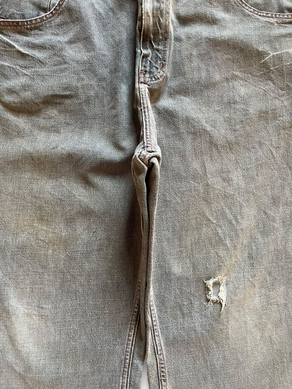 Japanese Brand Vintage Japanese Brand Selvedge Style Ripped Baggy Jeans Size US 40 / EU 56 - 5 Thumbnail