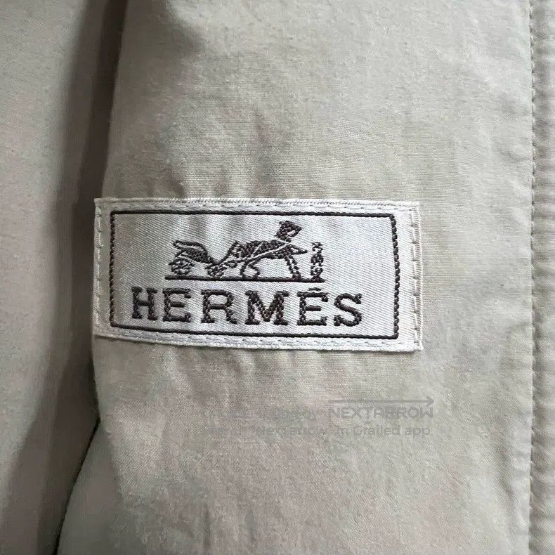 Hermes Hermes Gingham canvas zipper hooded jacket Size US M / EU 48-50 / 2 - 3 Thumbnail