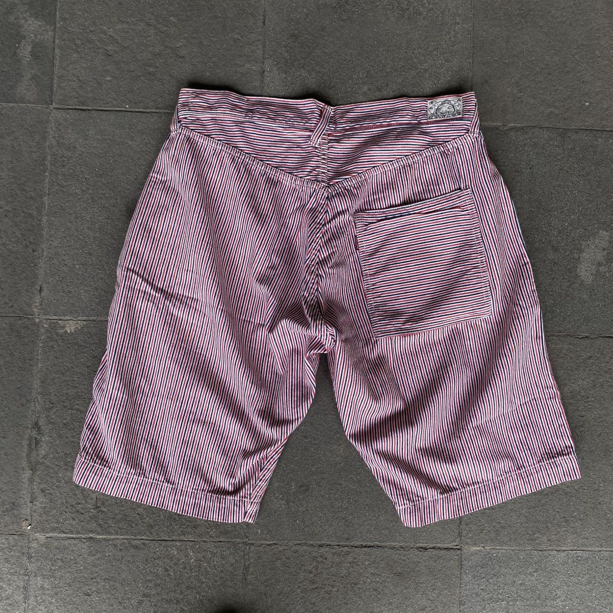 Evisu × Japanese Brand × Vintage Evisu Short Pants Hickory by Yamane Size US 38 / EU 54 - 1 Thumbnail