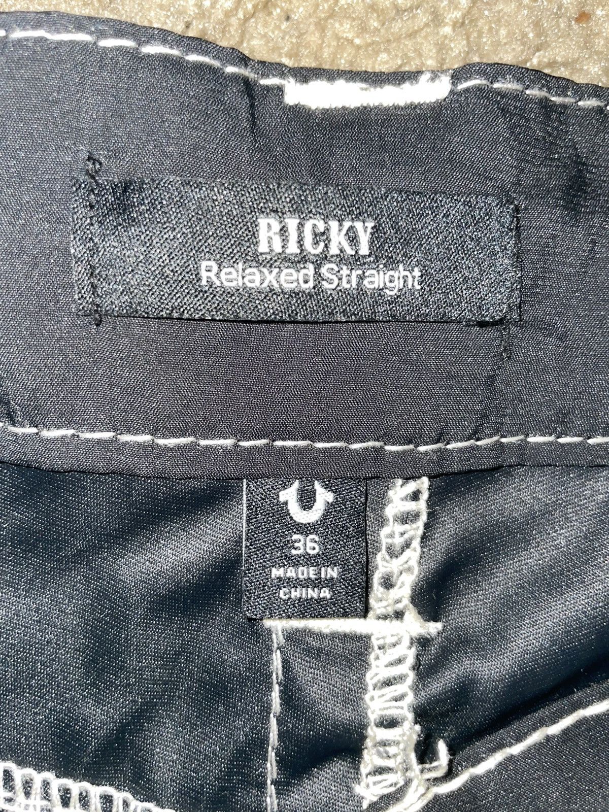 True Religion True Religion Brand Jeans Ricky Stich Shorts Size US 36 / EU 52 - 5 Thumbnail