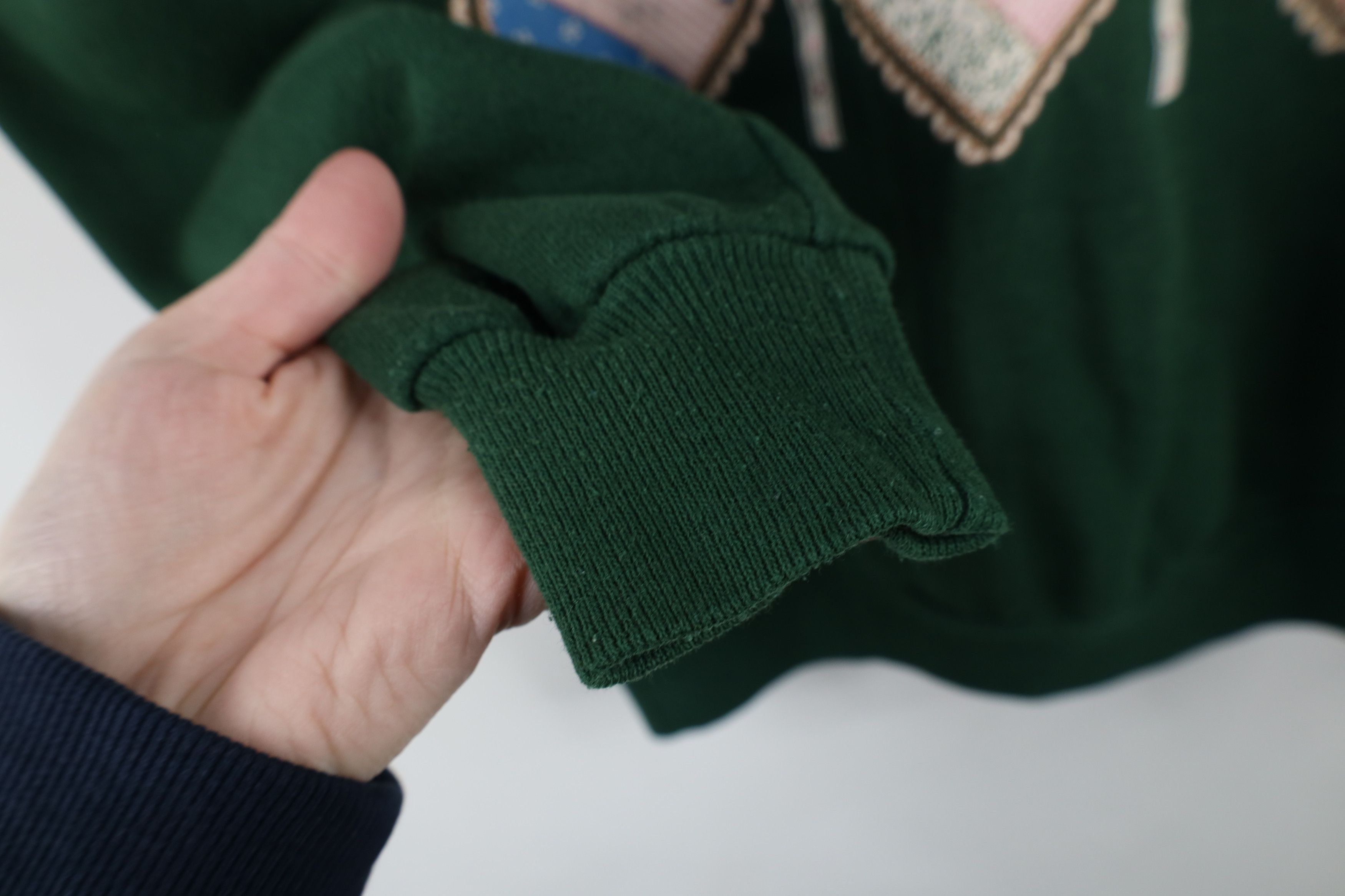 Vintage Vintage 90s Streetwear Country Quilt Heart Sweatshirt USA Size M / US 6-8 / IT 42-44 - 7 Thumbnail
