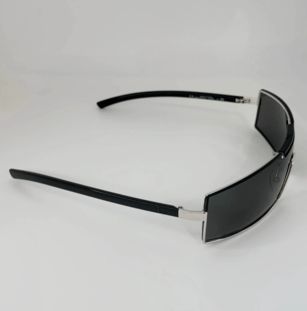 Dior DIOR Sunglasses Viktim 2 Rectangle Wrap Straps Logo RI1019 Size ONE SIZE - 3 Thumbnail