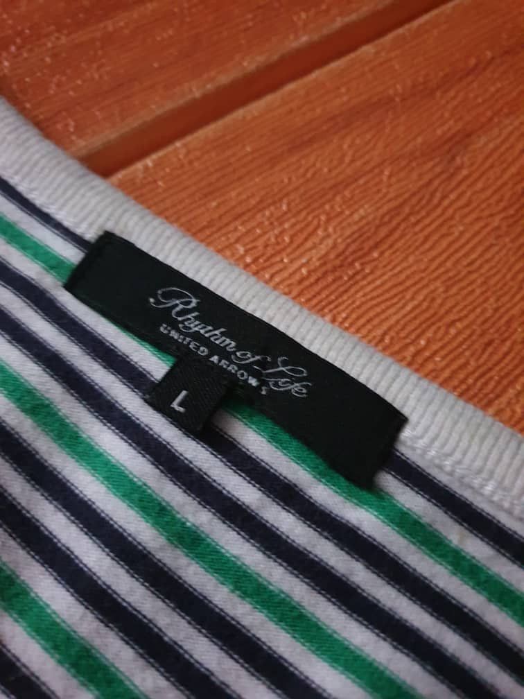 United Arrows United Arrows stripe Japanese style Shirt Size US M / EU 48-50 / 2 - 2 Thumbnail