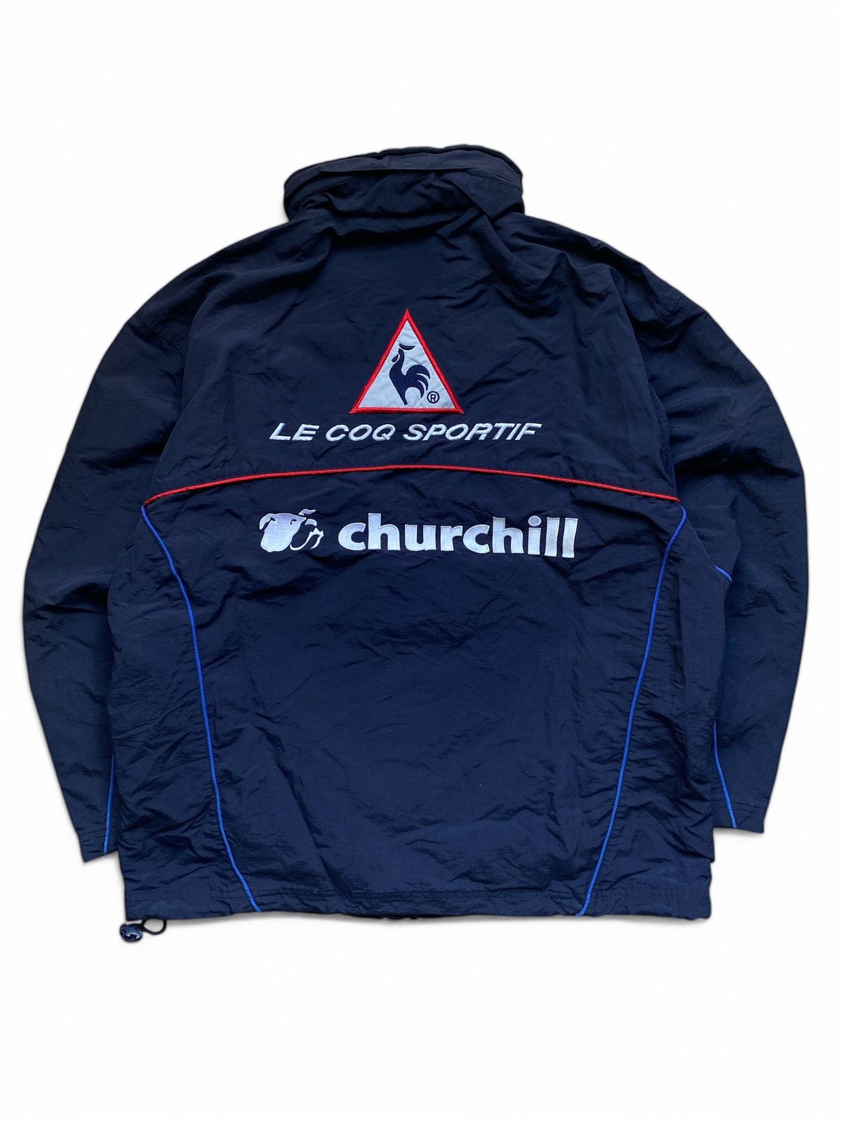 Le Coq Sportif RARE 2001-03 Crystal Palace Le Coq Sportif Padded Bench Coat Size US S / EU 44-46 / 1 - 2 Thumbnail