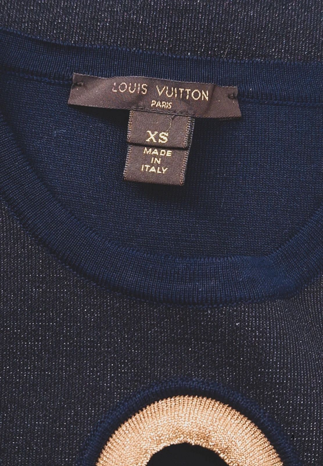 Louis Vuitton LV glitter cut out top Size XS / US 0-2 / IT 36-38 - 3 Thumbnail