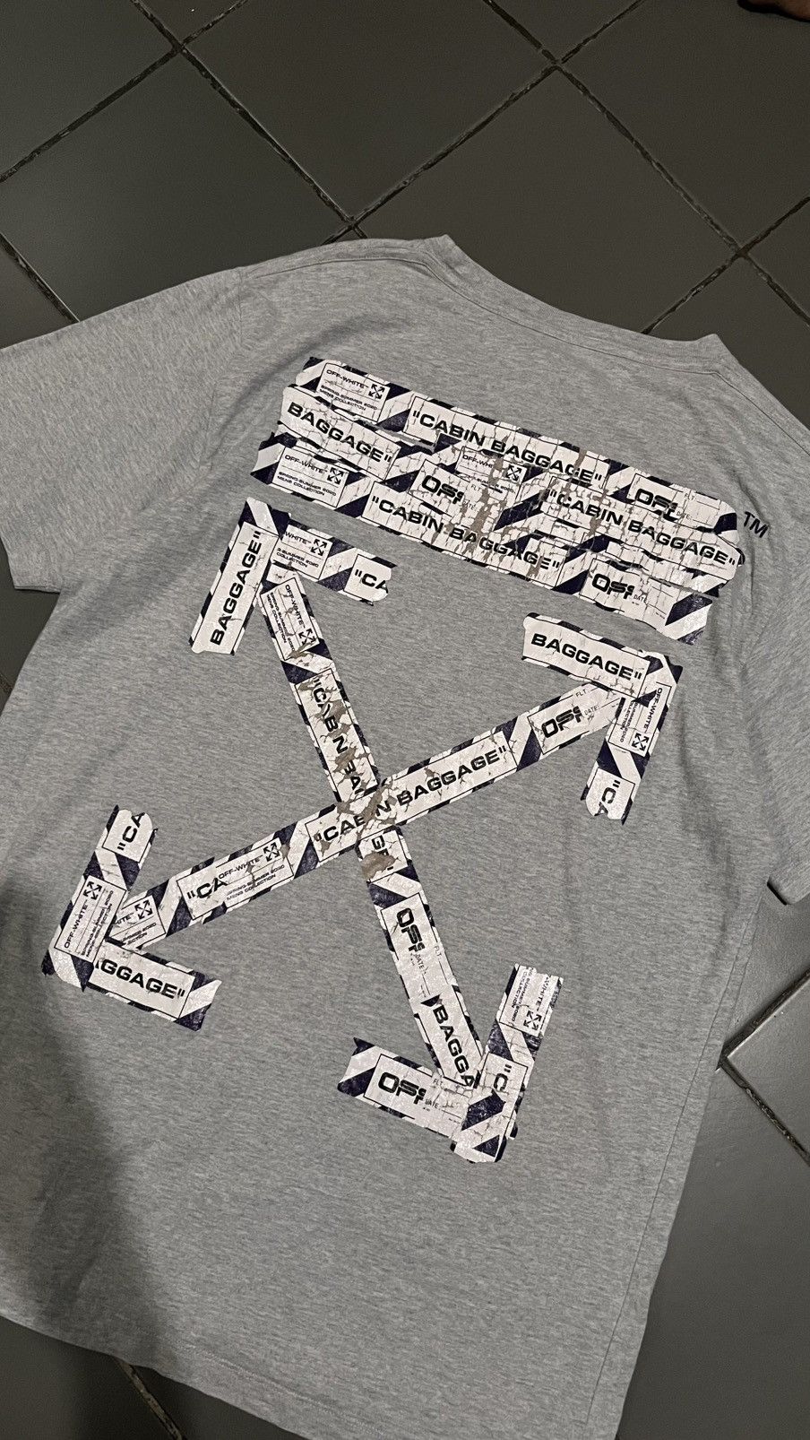Off-White Off White "Cabin Baggage" T-Shirt Size US L / EU 52-54 / 3 - 3 Thumbnail