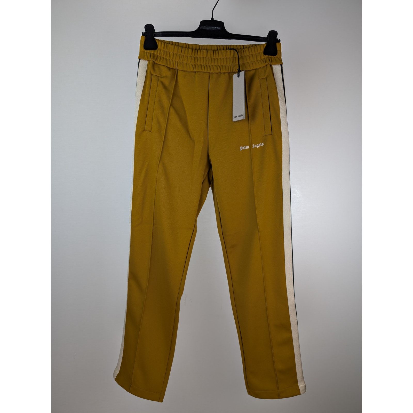 Palm Angels o1rshd1 Q:2 / Classic Logo Track Pants in Golden Brown Size US 34 / EU 50 - 8 Thumbnail