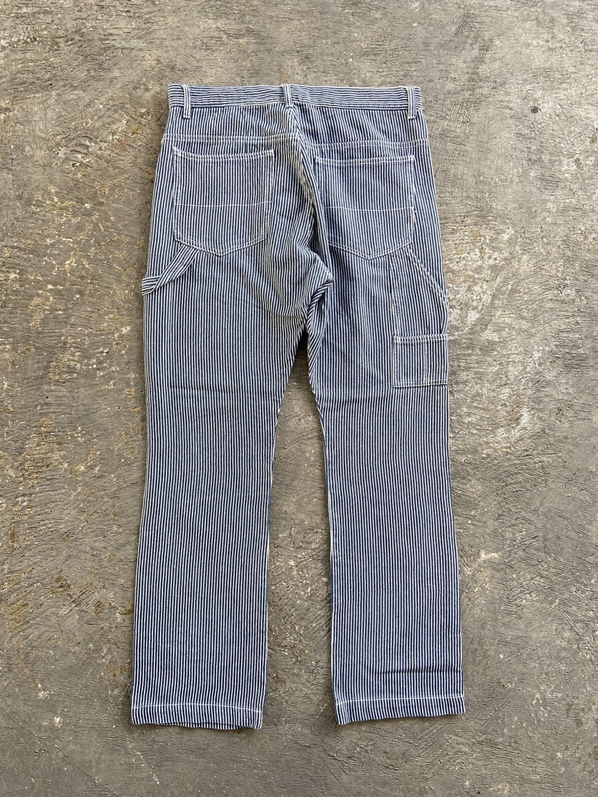 Carhartt 2000s Carhartt Style - Hickory Stripe Carpenter Pants Size US 33 - 10 Thumbnail
