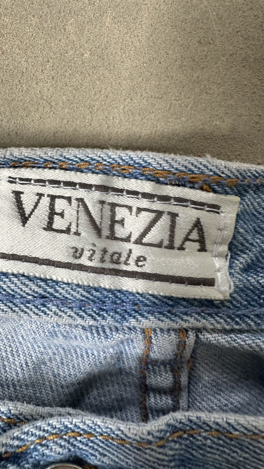 Barena Venezia VINTAGE VENEZIA ITALIA EMBROIDERY ROSES DENIM PANT Size US 34 / EU 50 - 7 Thumbnail