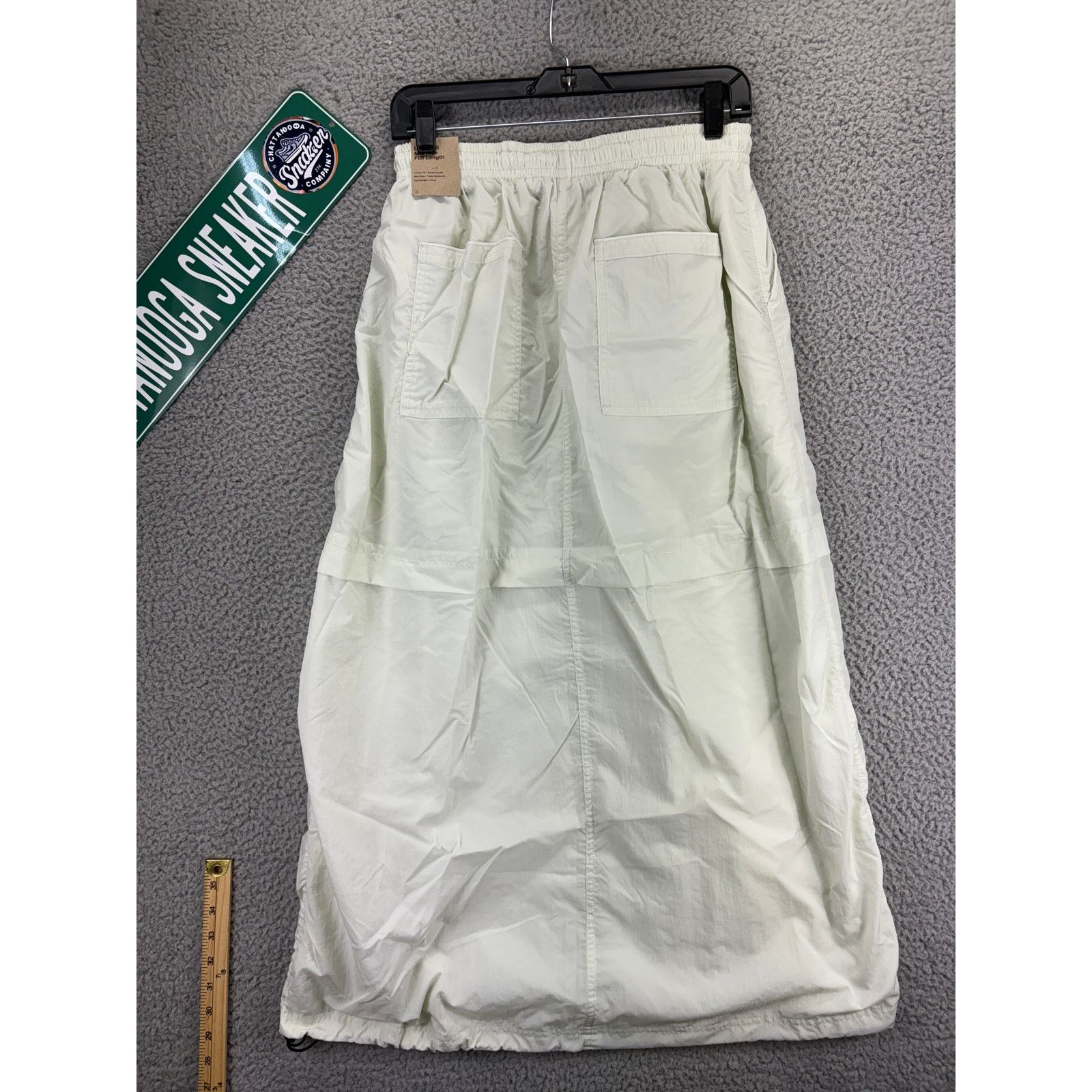 Nike Nike Sport Utility Woven Cargo Maxi Skirt Women Small White Size 27" / US 4 / IT 40 - 5 Thumbnail