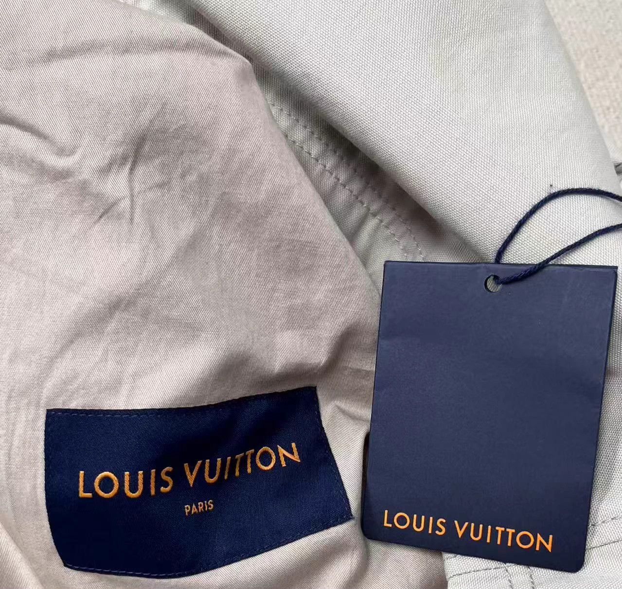 Louis Vuitton LOUIS VUITTON Men's Beige Utility Jacket Size 52 New Size US L / EU 52-54 / 3 - 5 Thumbnail