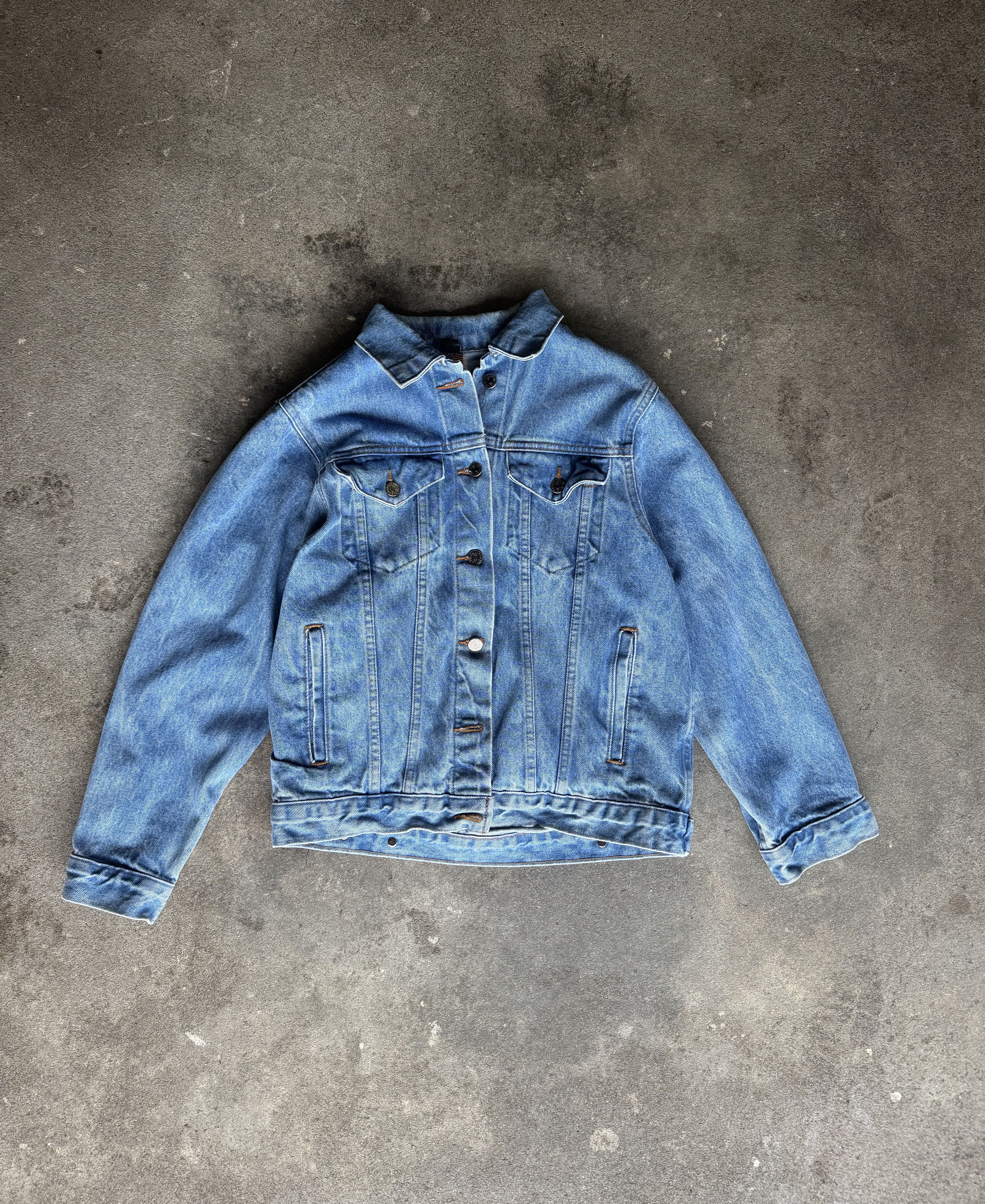Other Taxi Dog Bakery Embossed Logo Denim Jacket Size US M / EU 48-50 / 2 - 1 Thumbnail