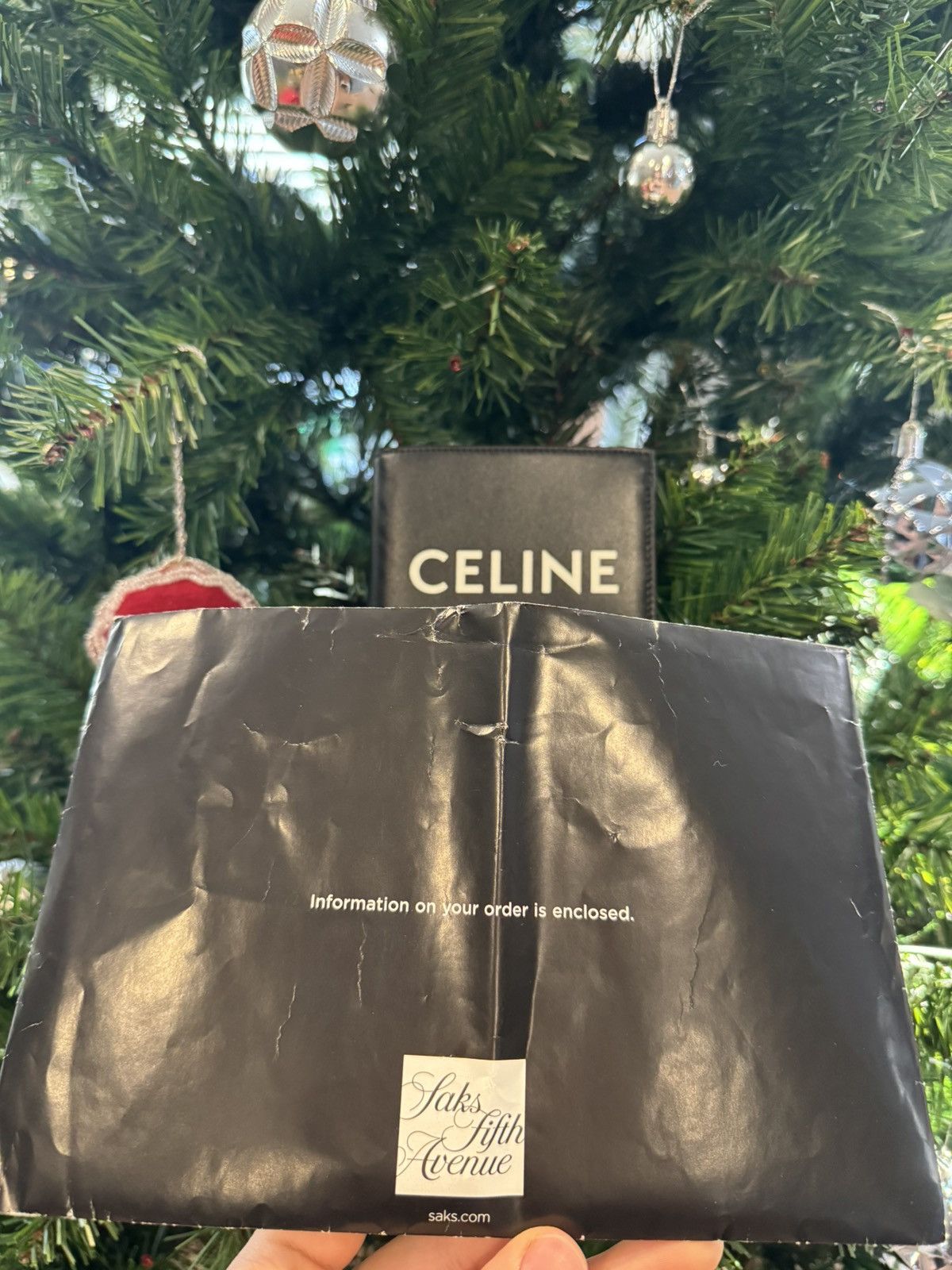 Celine Celine BI - FOLD WALL Black Wallet Size ONE SIZE - 4 Thumbnail