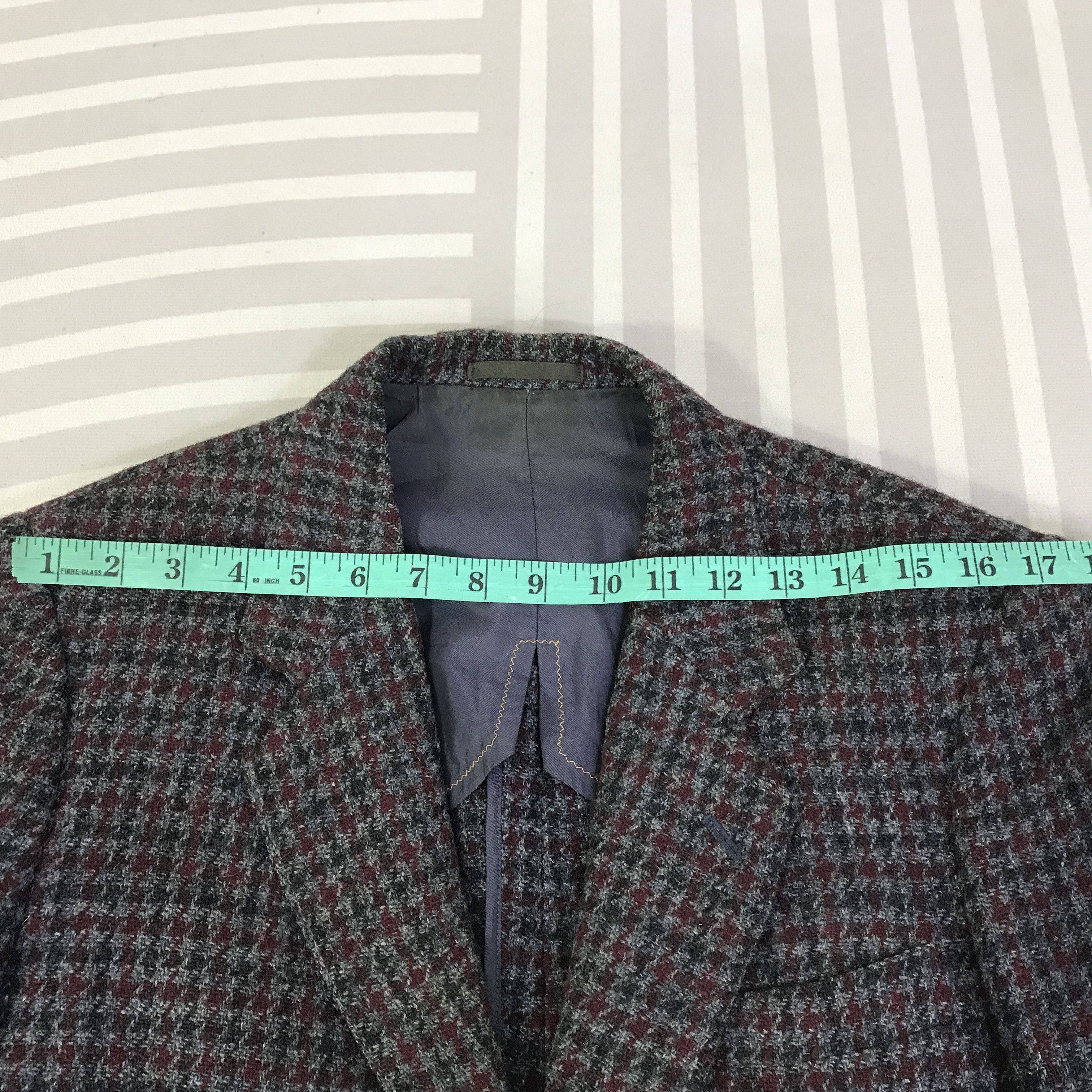 Harris Tweed Vintage Harris Tweed Wool classic Blazes K115B18 Size US L / EU 52-54 / 3 - 6 Thumbnail