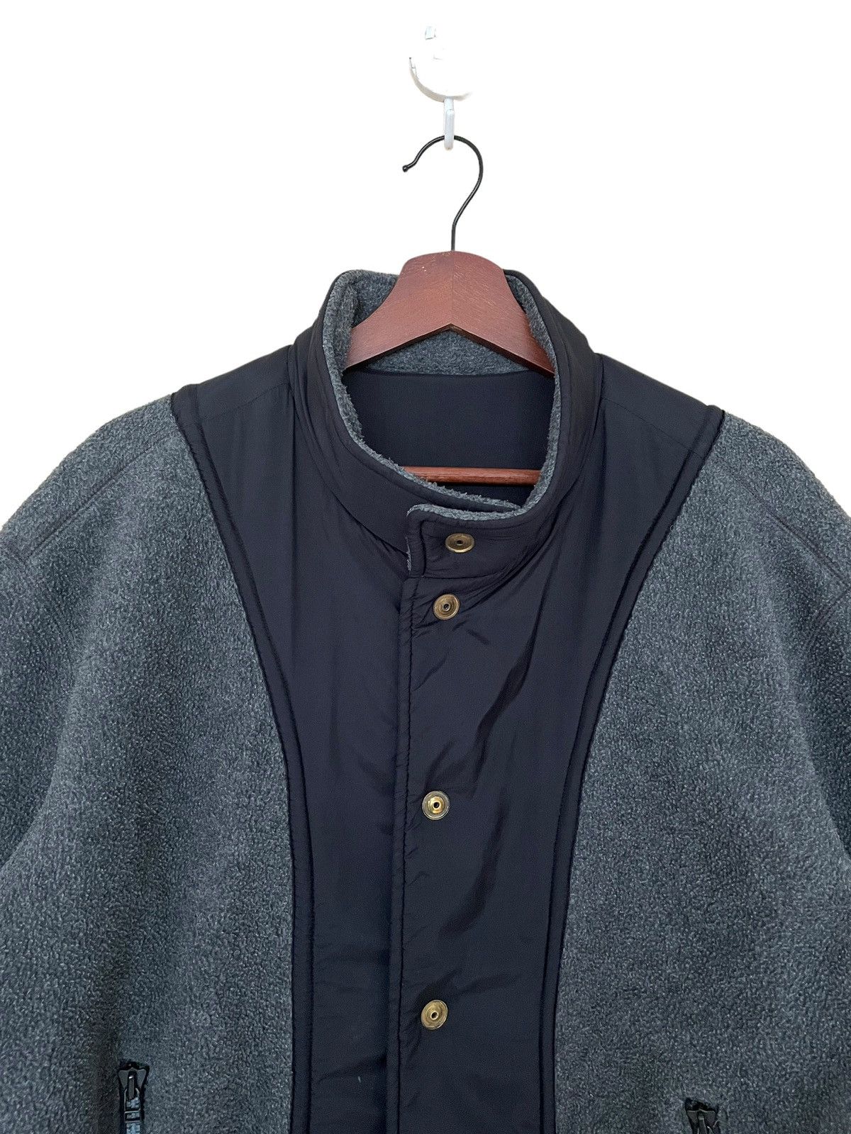 Vintage Vintage Brand Issey Miyake Reversible Jacket 1990s Size US L / EU 52-54 / 3 - 6 Thumbnail