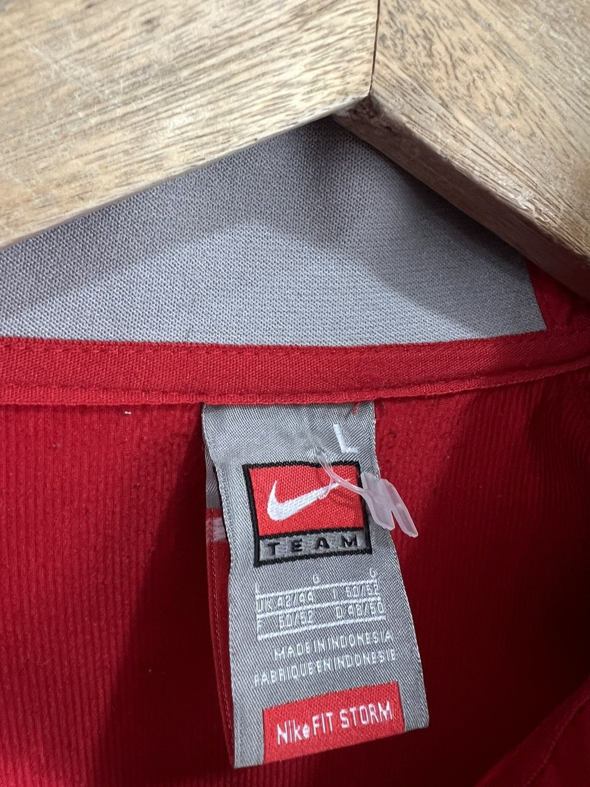 Nike Vtg Nike Ohio State Fit Storm Quarter Zip Windbreaker Jacket Size US L / EU 52-54 / 3 - 4 Thumbnail