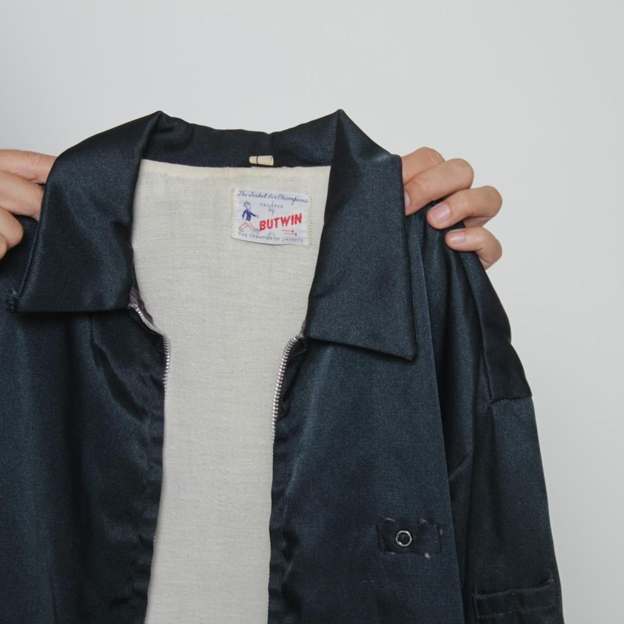 Vintage VINTAGE 70S BLUE ZIP UP JACKET BT BUTWIN Size US L / EU 52-54 / 3 - 6 Thumbnail