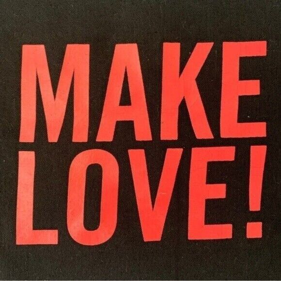 Zadig & Voltaire Zadig & Voltaire Make Love! Tote Bag (READ) Size ONE SIZE - 2 Thumbnail