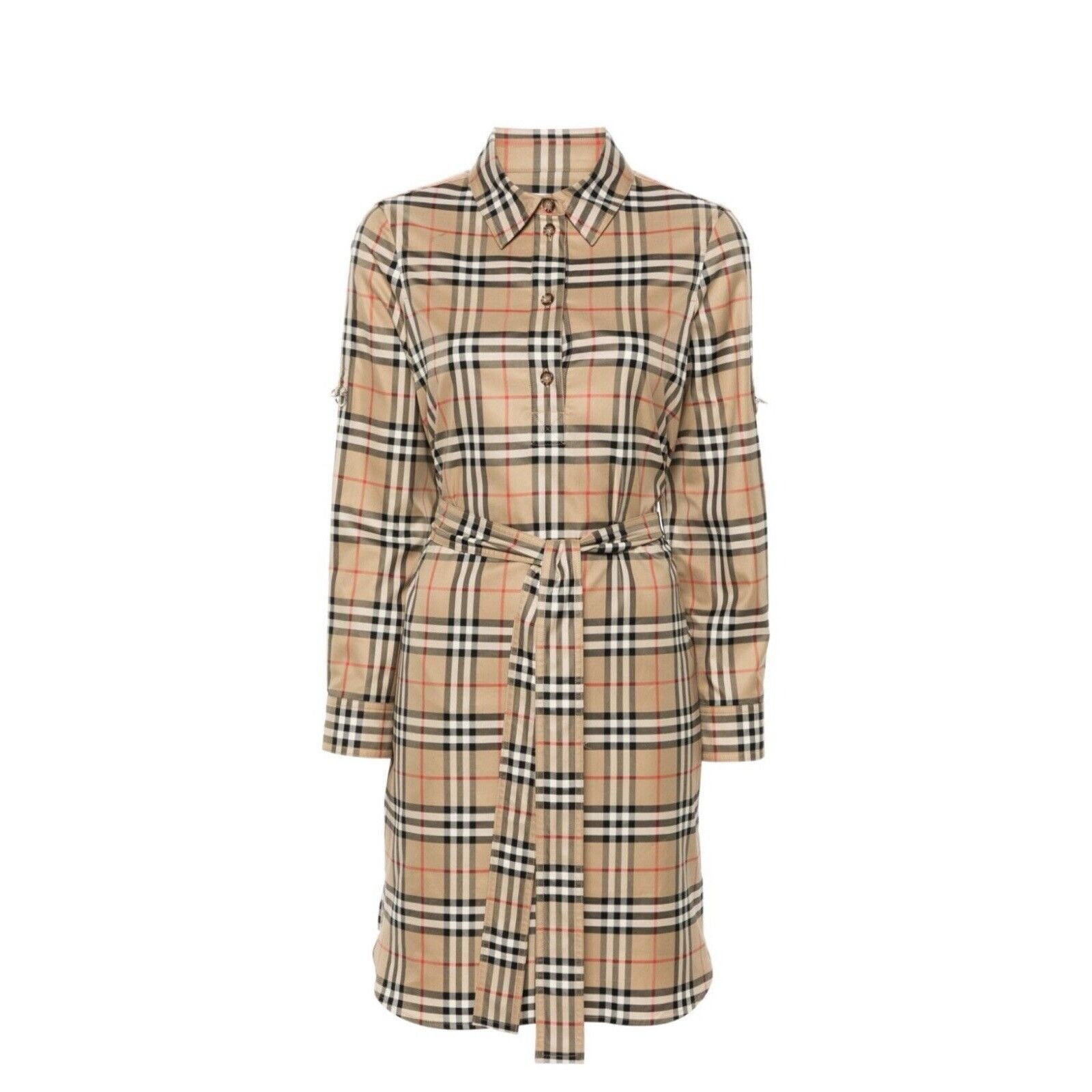 Burberry Burberry Vintage Check Pattern Shirt Dress New Size 2 Size XS / US 0-2 / IT 36-38 - 1 Thumbnail