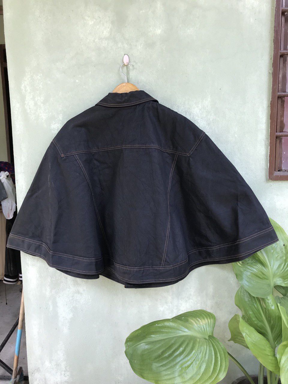 Jean Paul Gaultier 🔥FINAL DROP🔥Junior Gaultier Denim Very Rare Poncho Jacket Size US M / EU 48-50 / 2 - 4 Thumbnail